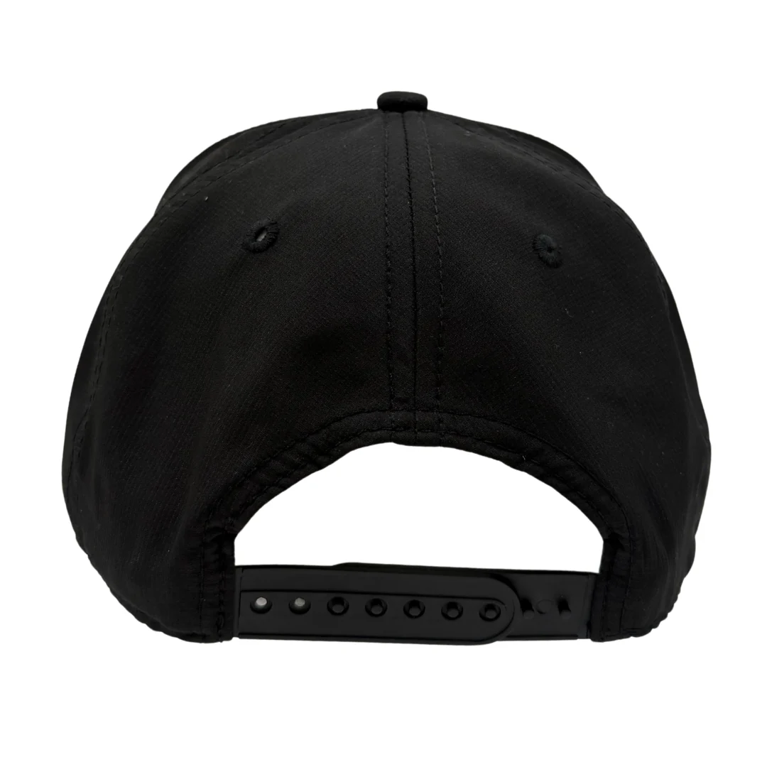 All Black Performance Rope "Buffalo" Hat - Image 6