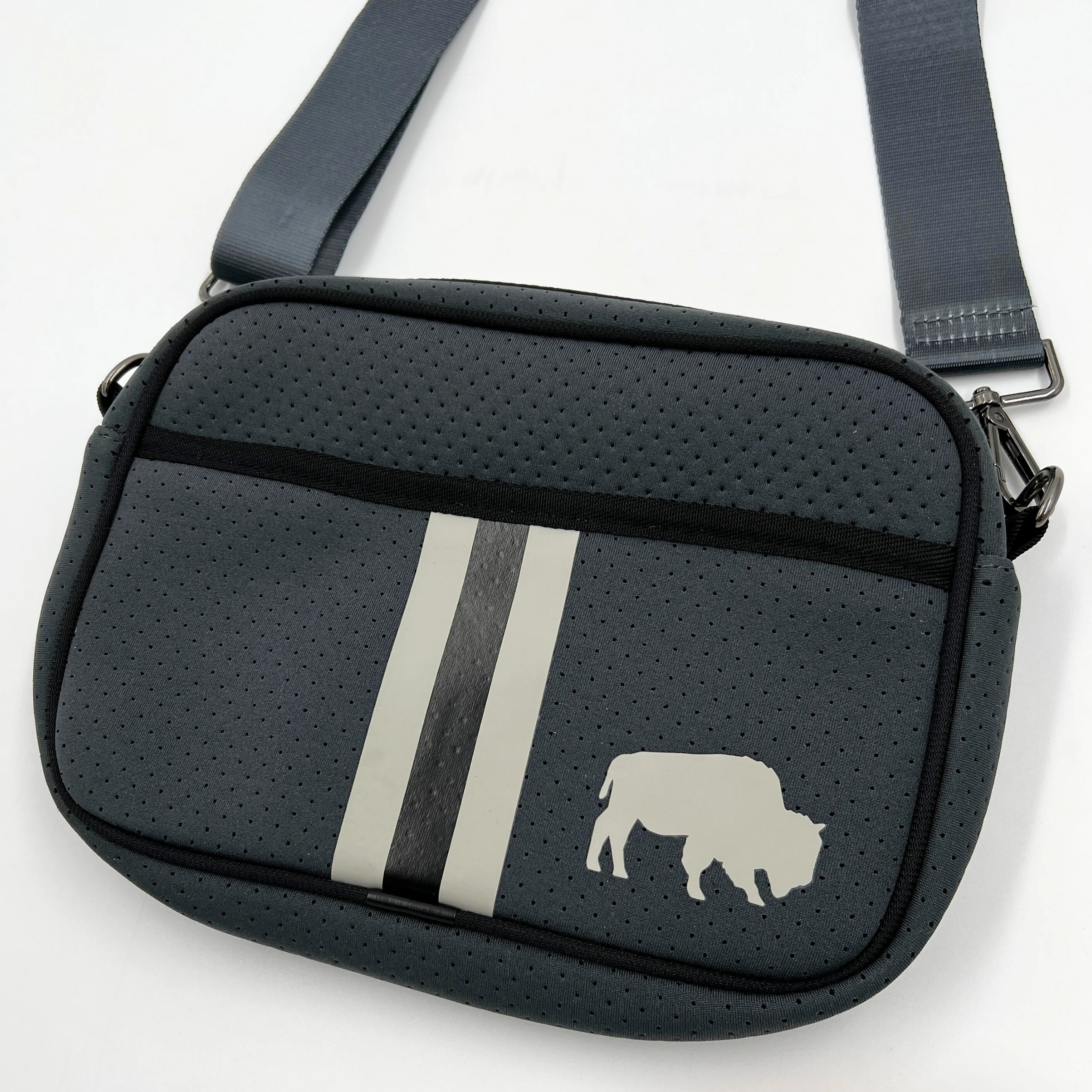 BFLO Gray Custom Luxury Crossbody Bag - Image 3