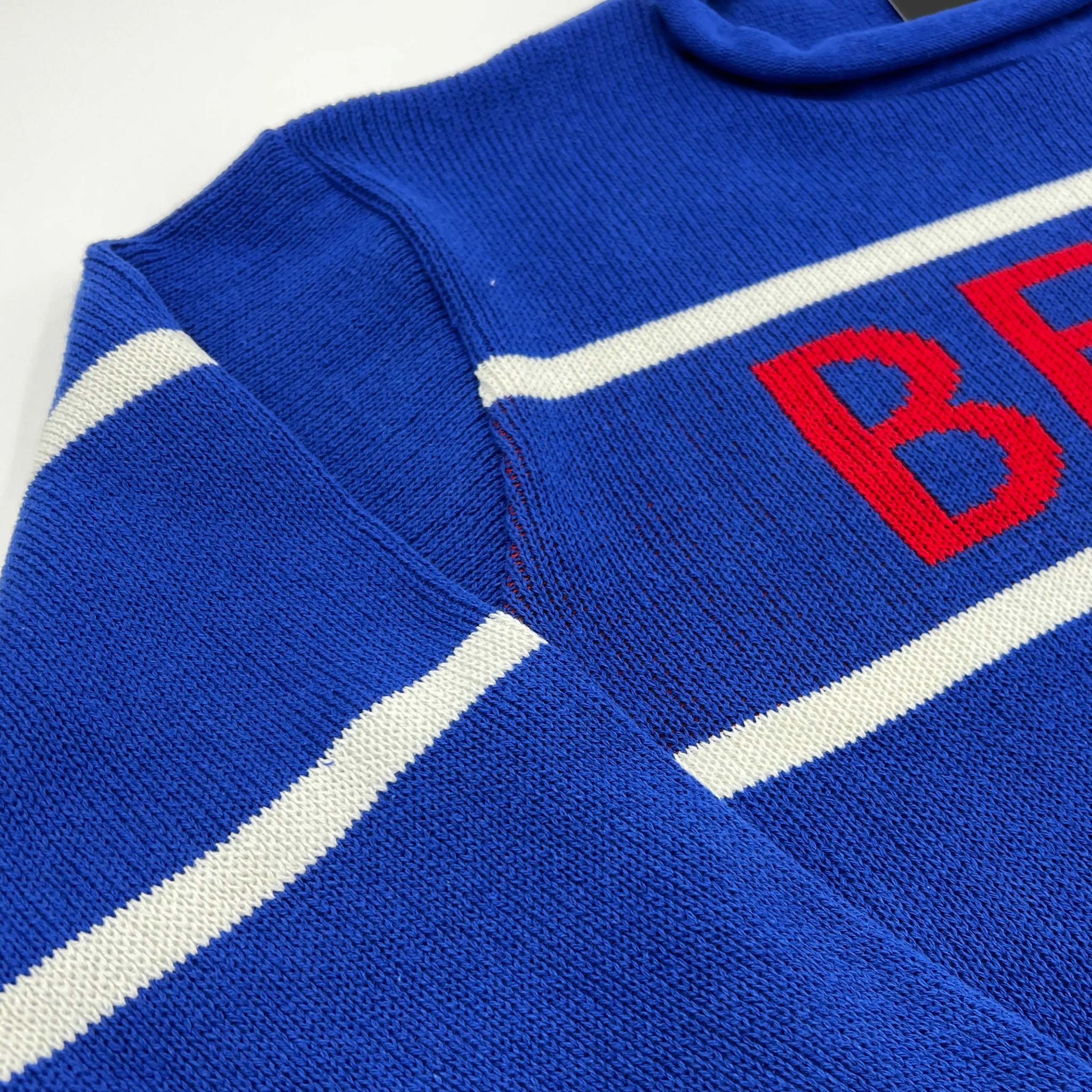 BFLO Royal Blue Rollneck High Quality Pullover Sweater - Image 5