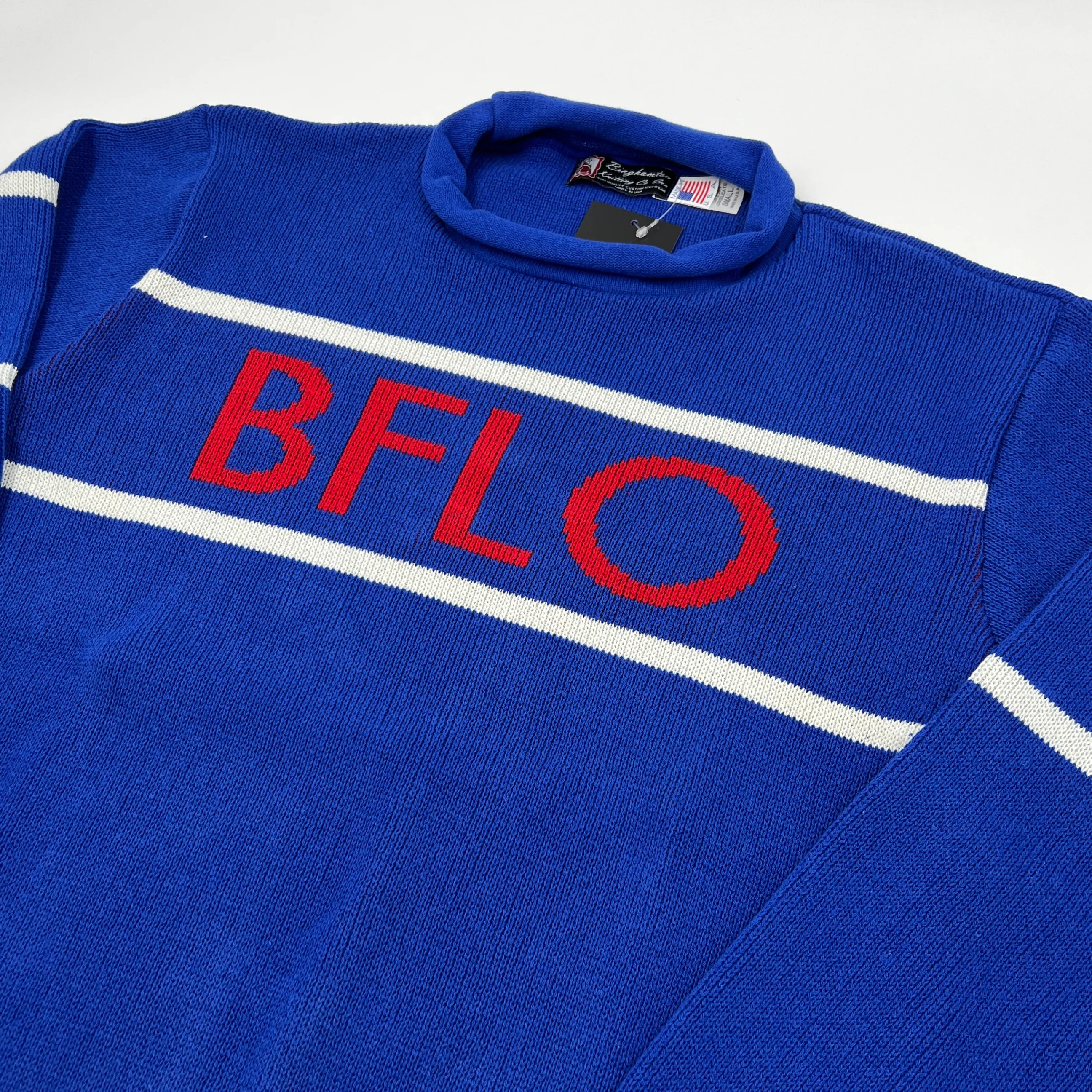 BFLO Royal Blue Rollneck High Quality Pullover Sweater - Image 7