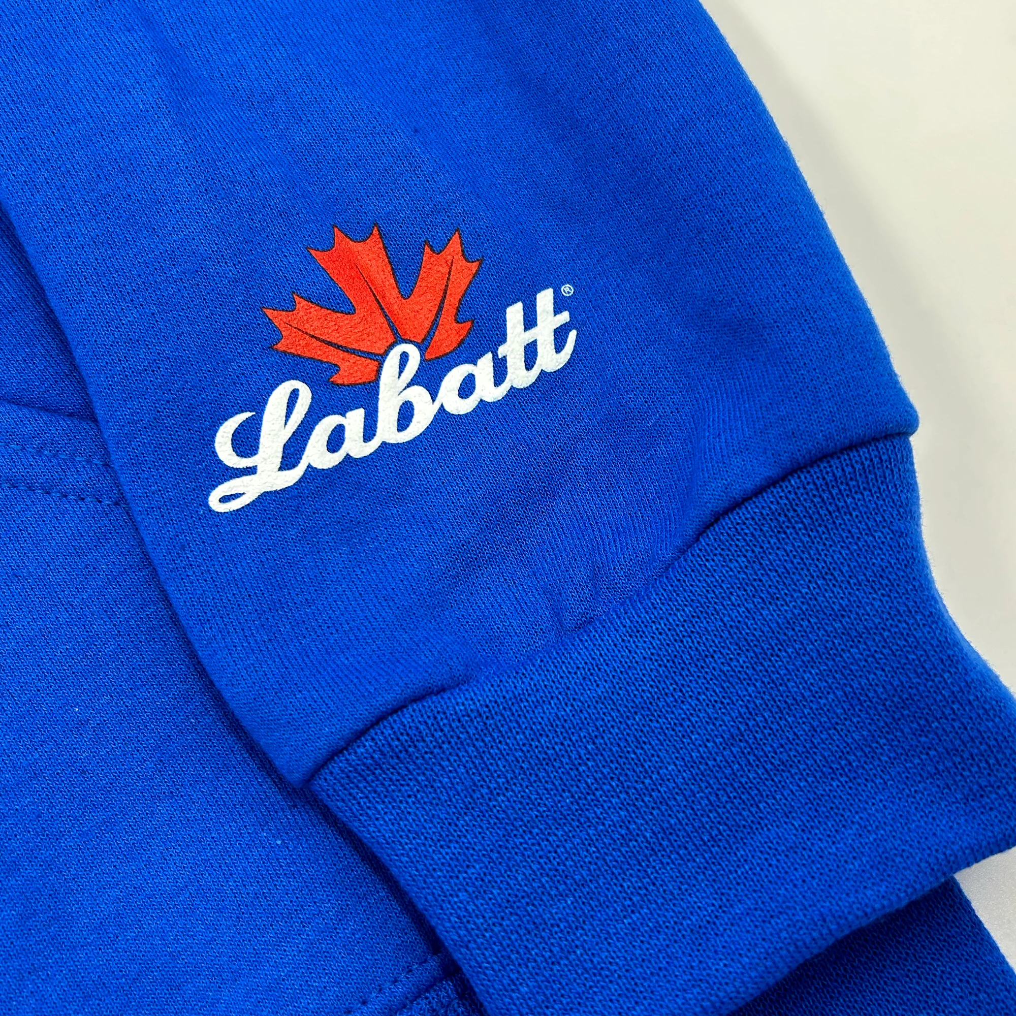 BFLO x Labatt Nobody Tailgates Like US! Blue Hoodie - Image 4