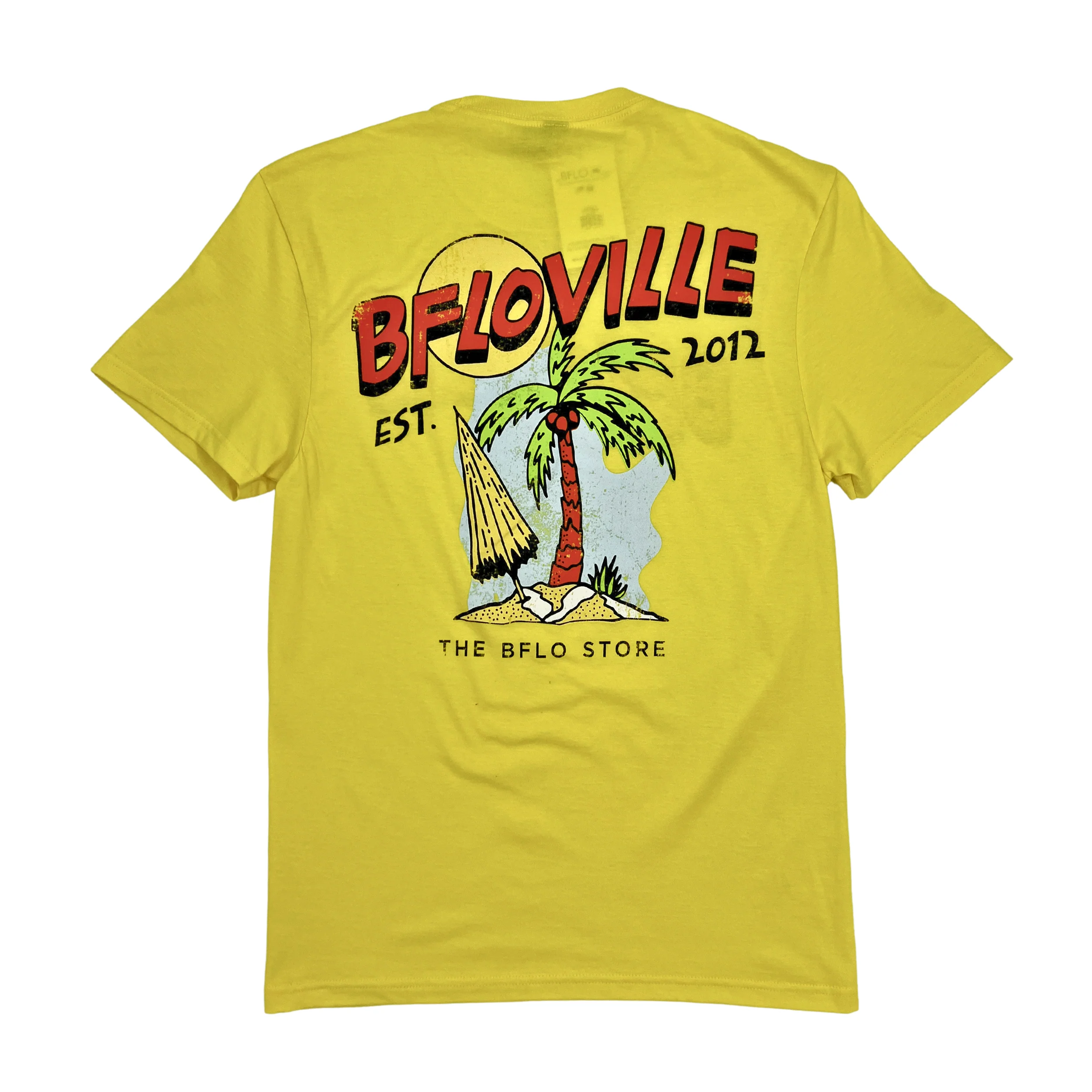 BFLOVILLE Lemon Yellow Short Sleeve Shirt - Final Sale - Image 3
