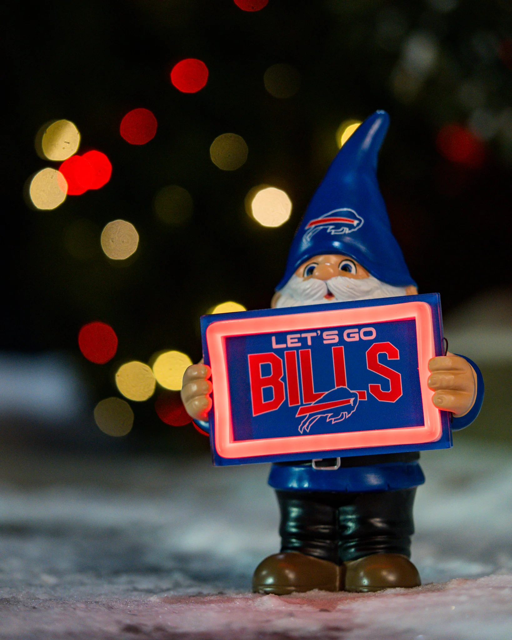 Buffalo Bills Light Up Gnome - Image 2