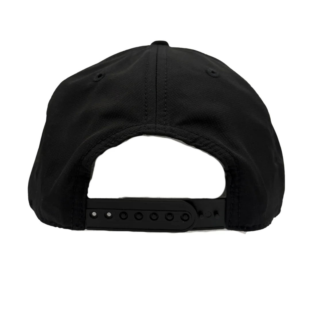Black Red Black Performance Rope "Buffalo" Hat - Image 5