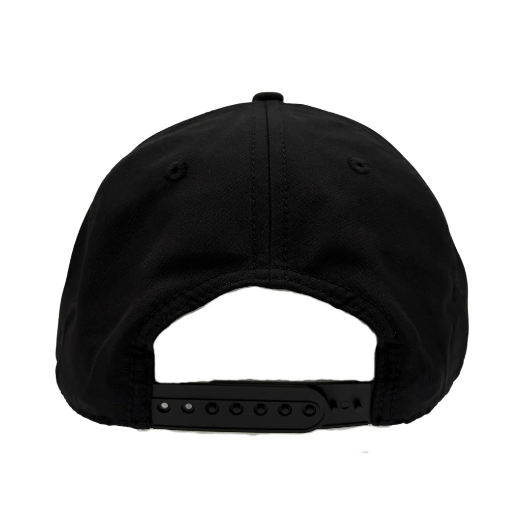 Black White Black Performance Rope "Buffalo" Hat - Image 6