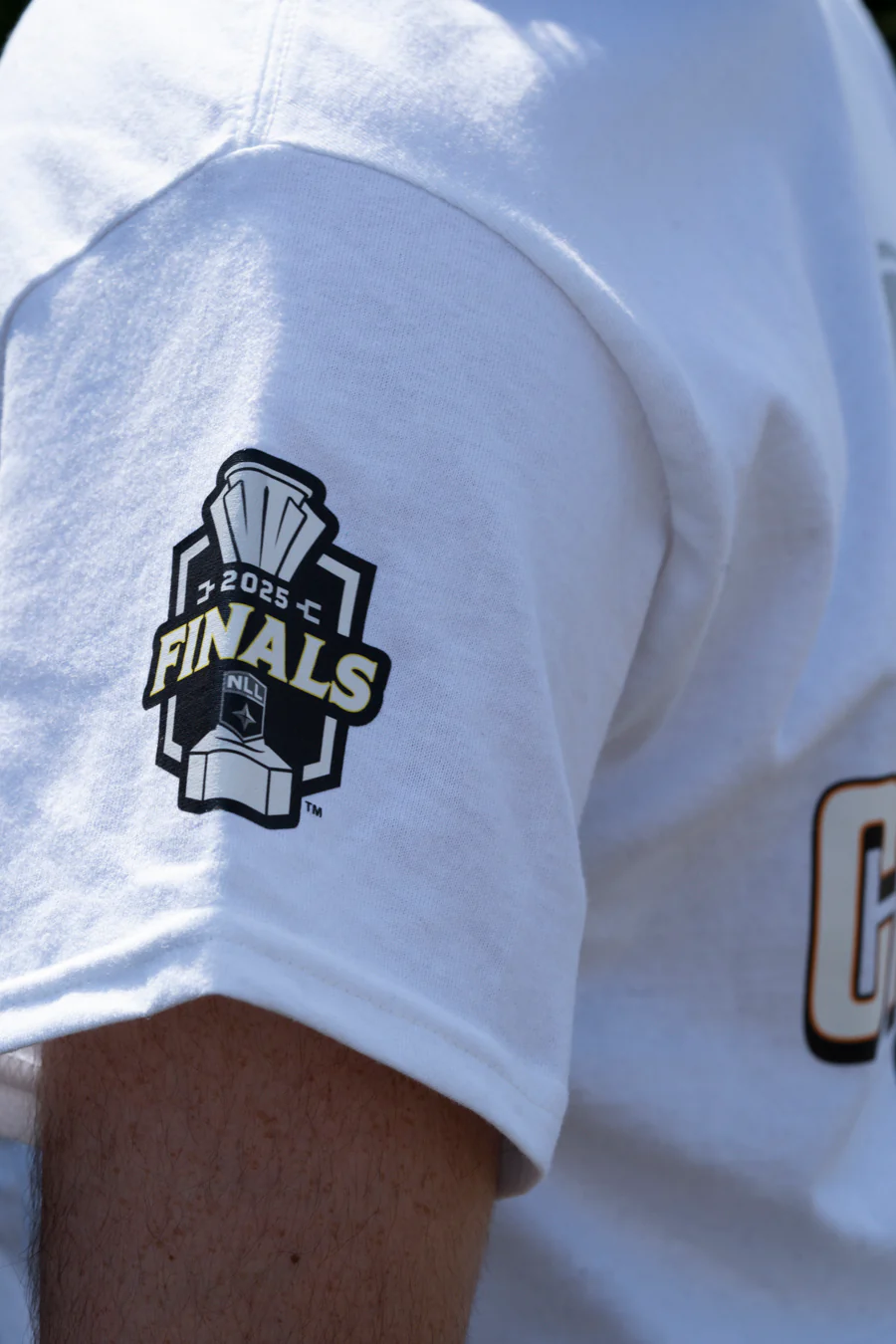 Buffalo Bandits 2025 NLL Champions Official White T-Shirt - Image 4