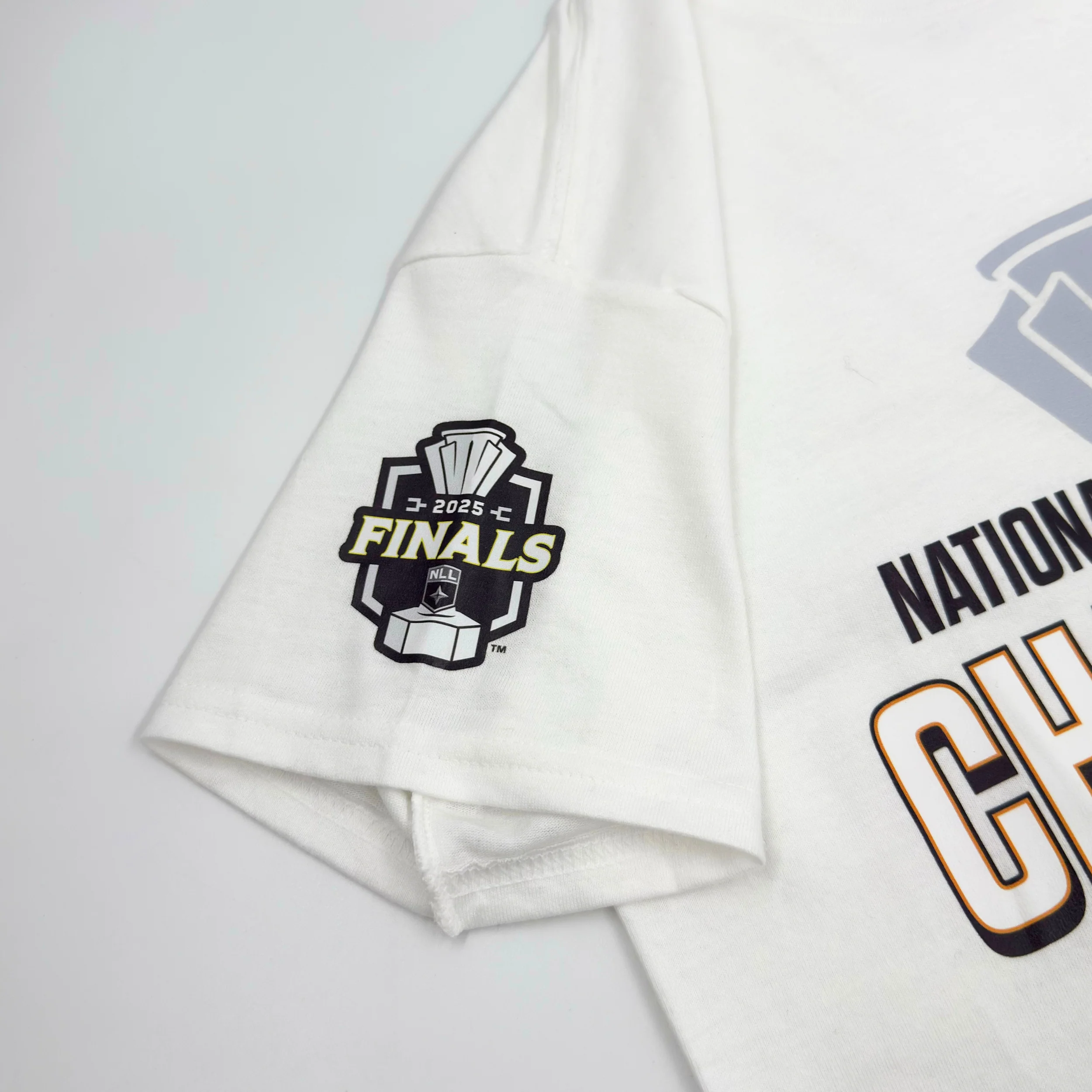 Buffalo Bandits 2025 NLL Champions Official White T-Shirt - Image 6