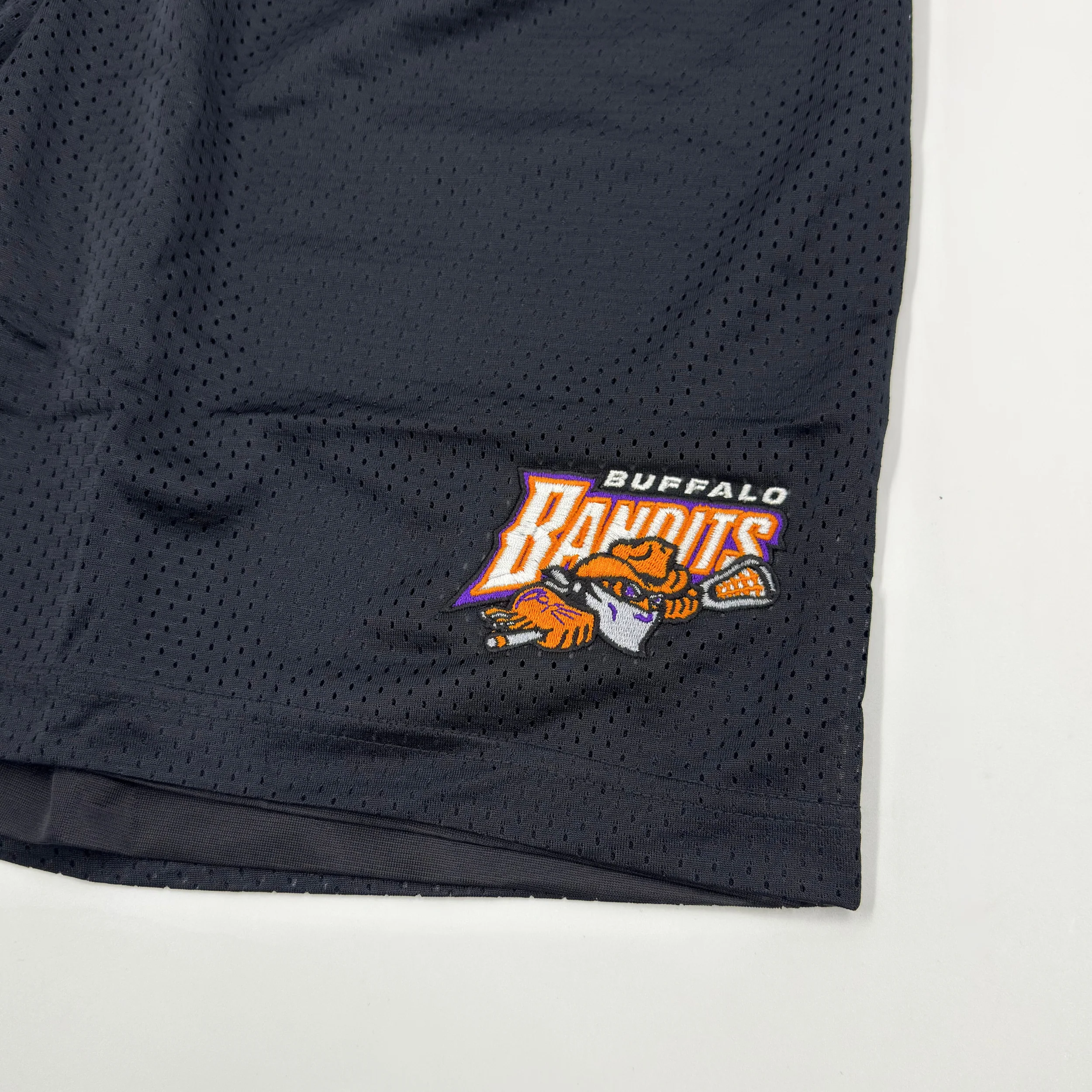 Buffalo Bandits 7" Black Mesh Shorts - Image 3