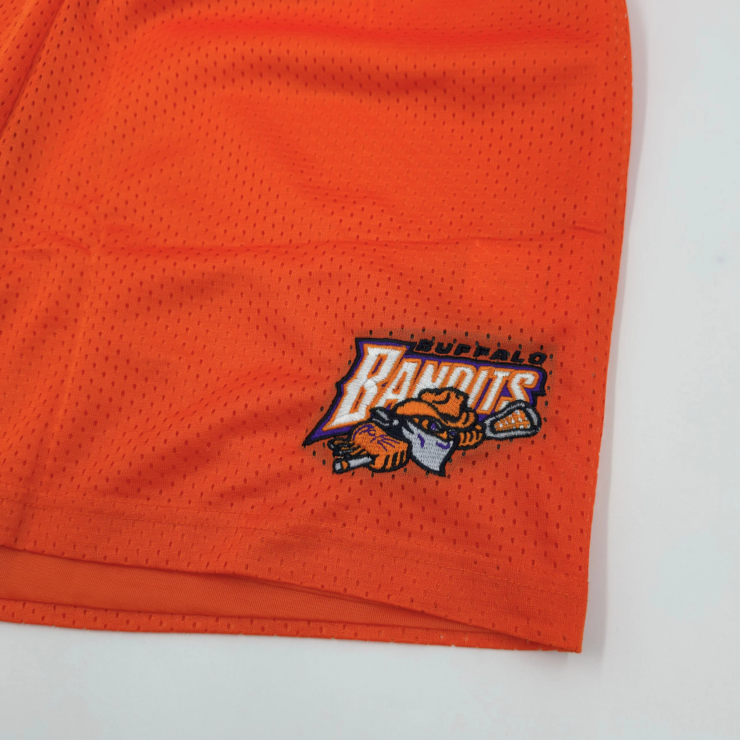 Buffalo Bandits 7" Orange Mesh Shorts - Image 3