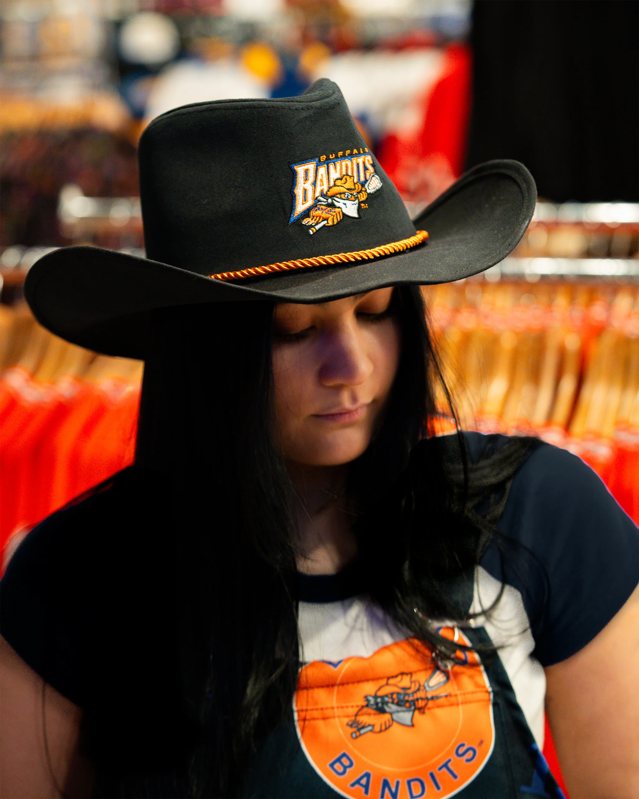 Buffalo Bandits Black Cowboy Hat - Image 4
