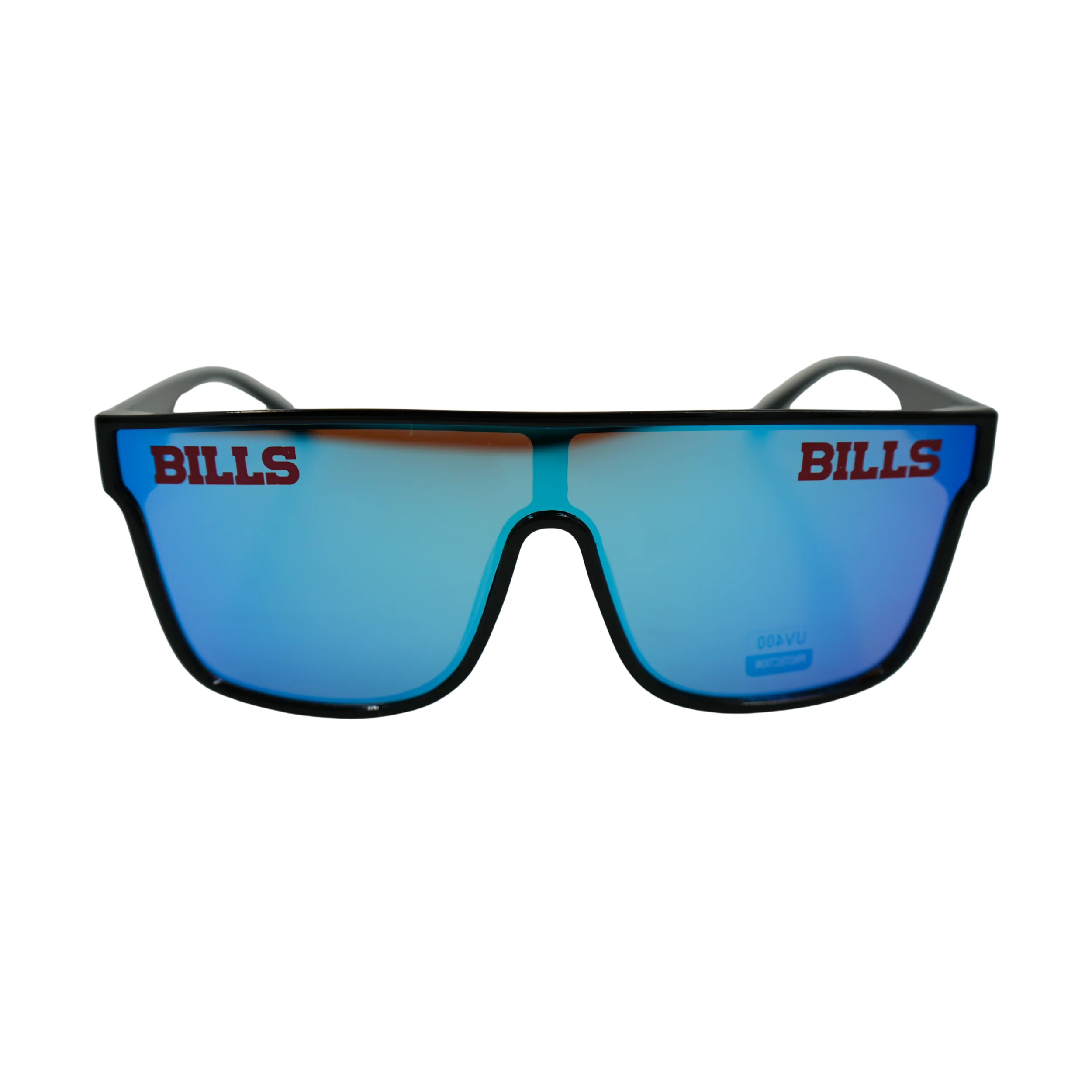 Buffalo Bills Black Reflective Square Sunglasses - Image 2
