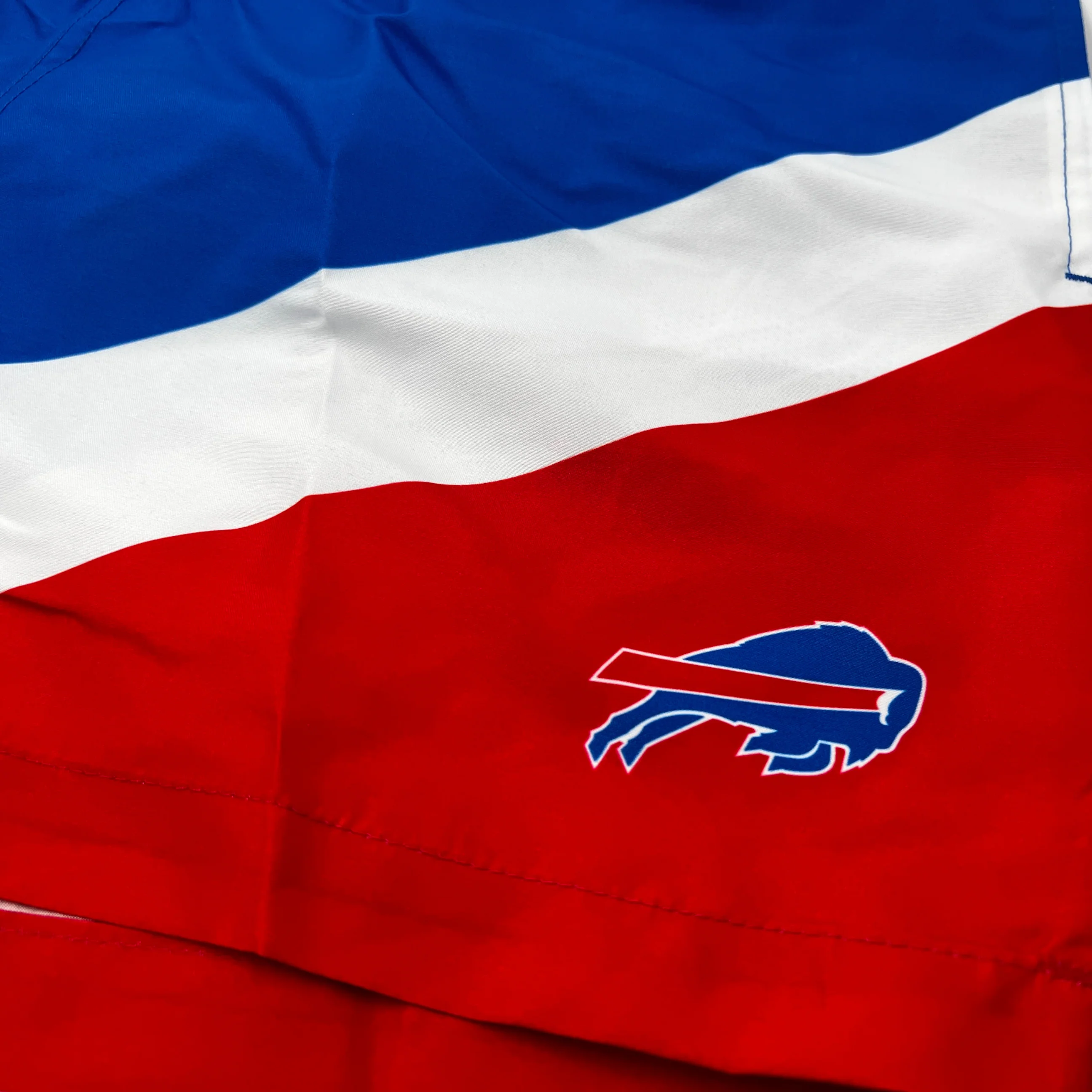 Final Sale - Buffalo Bills Color-block Swim Trunks - Image 4