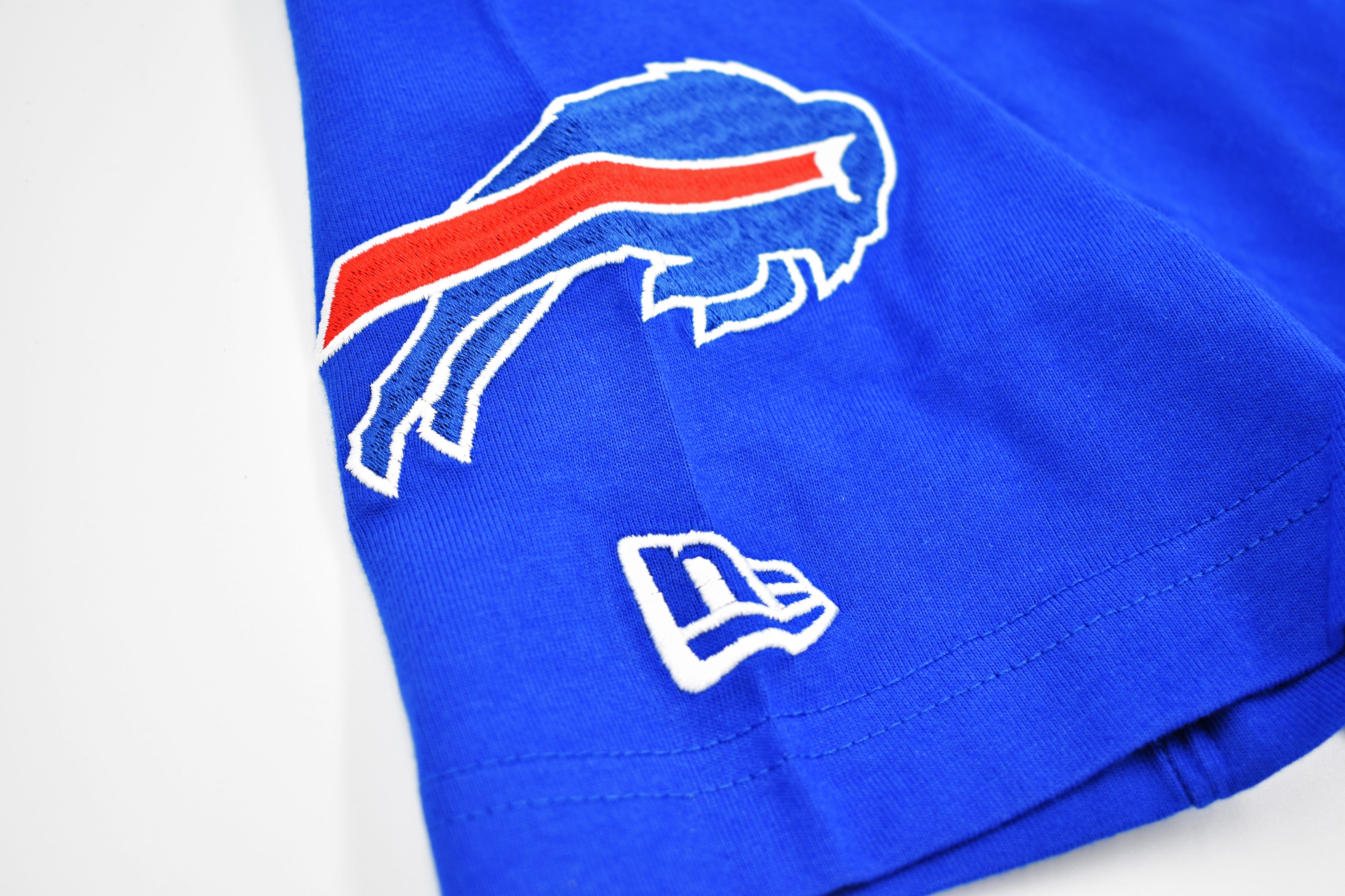 Final Sale - Buffalo Bills Embroidered with Charging Buffalo Short Sleeve Shirt - Final Sale - Image 2