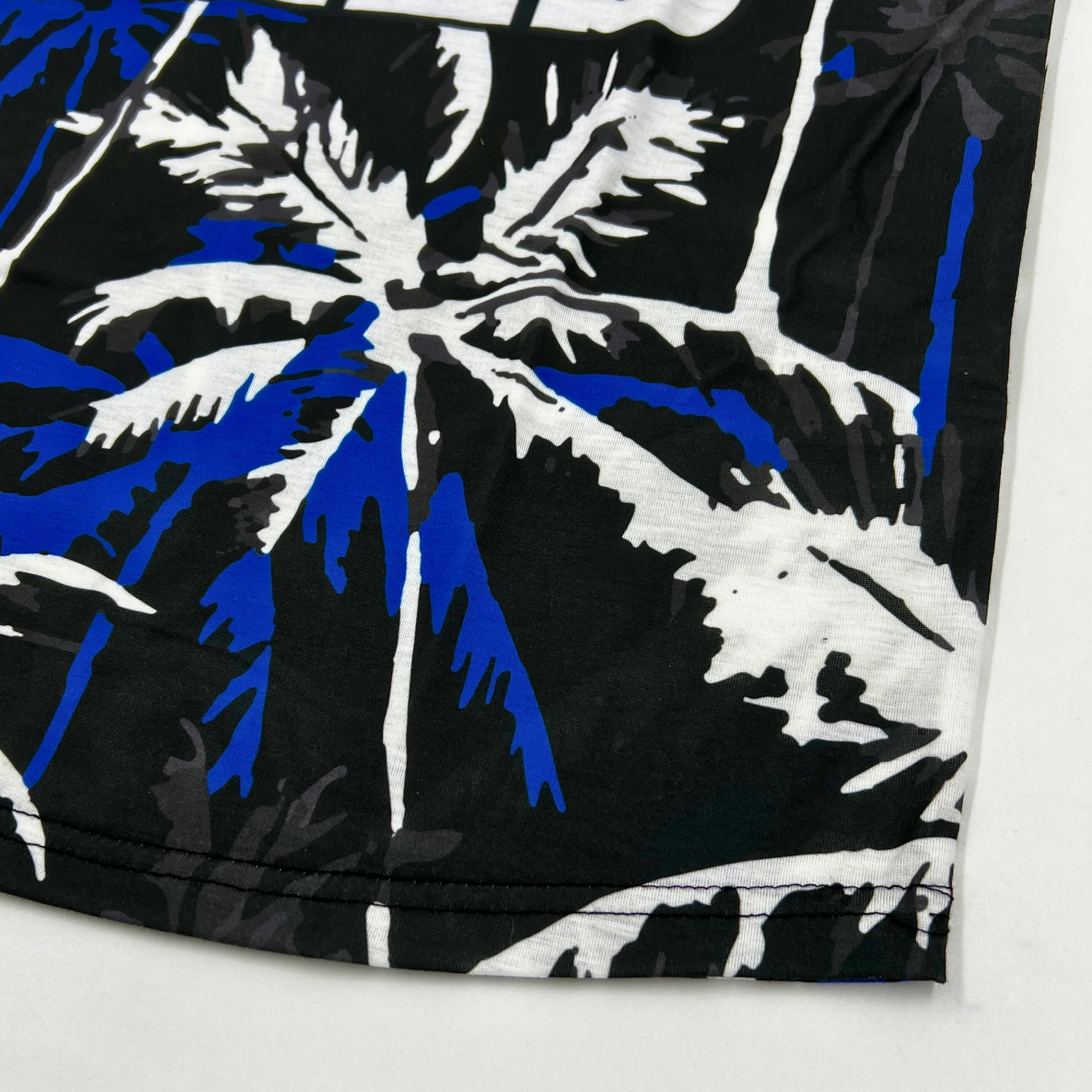 Final Sale - Buffalo Bills Floral Palm Rash Guard Short Sleeve Shirt - Image 5
