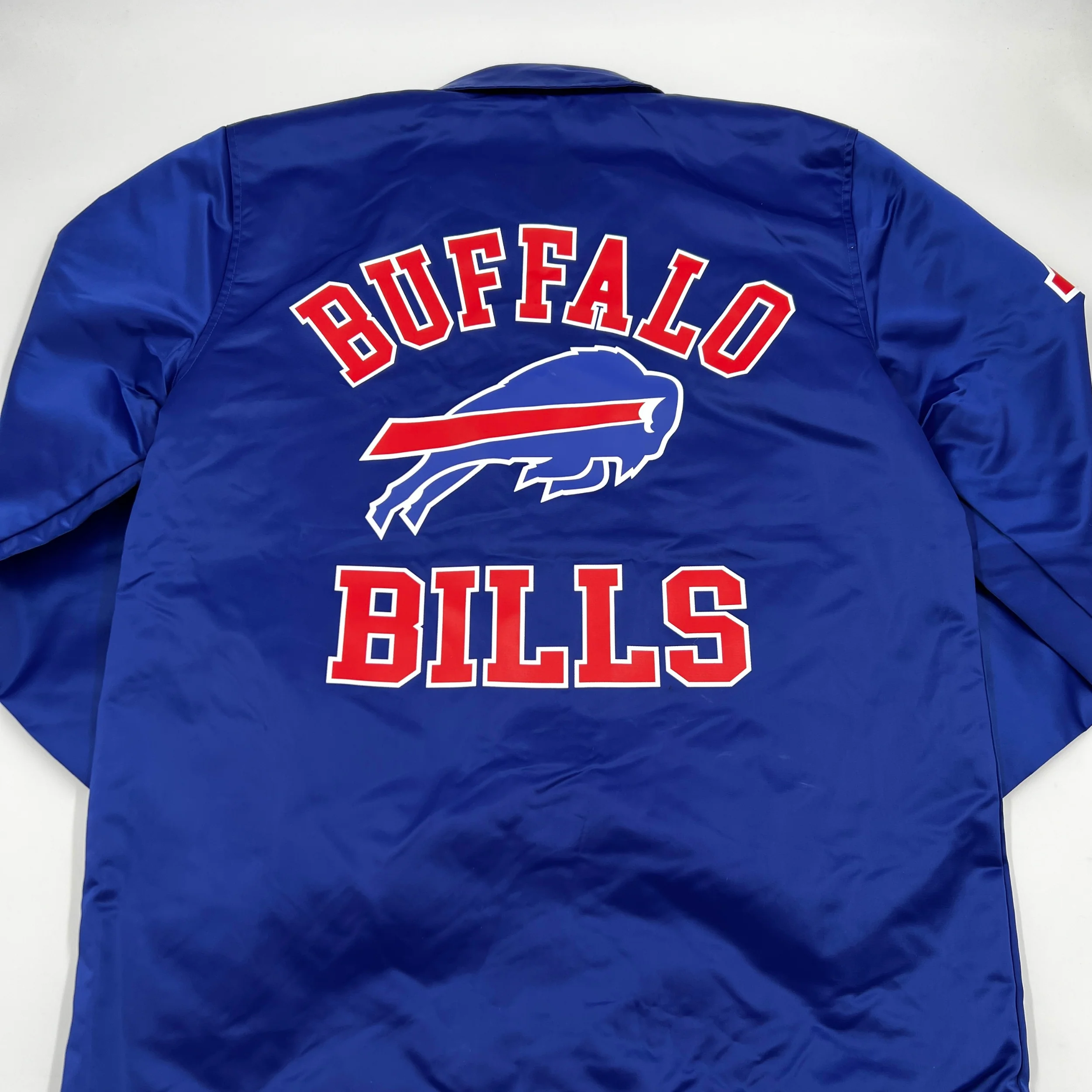 Buffalo Bills Option Route Snap Up Starter Coaches Jacket - Image 4