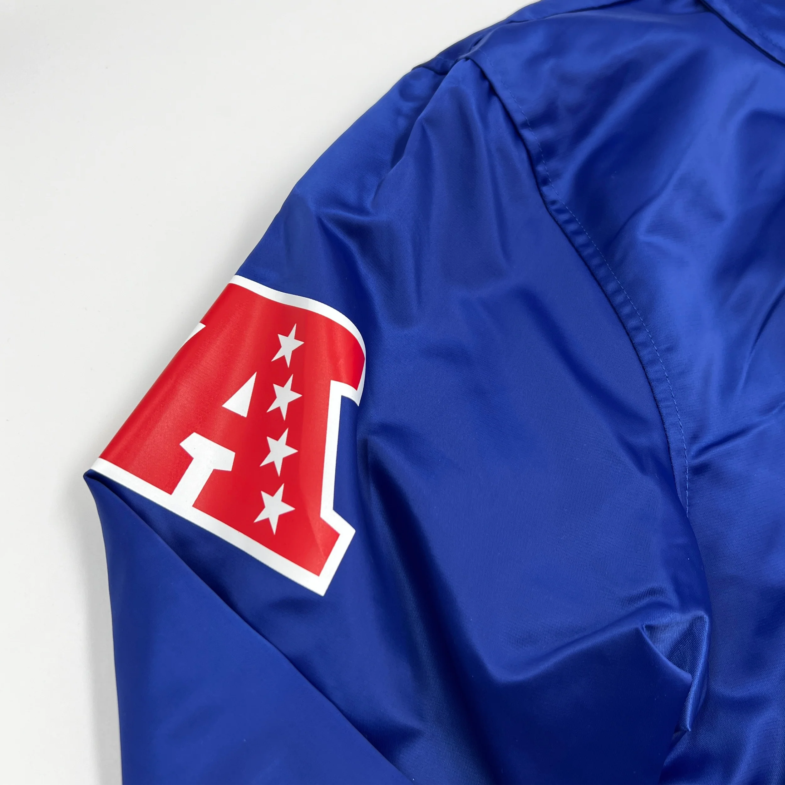 Buffalo Bills Option Route Snap Up Starter Coaches Jacket - Image 7