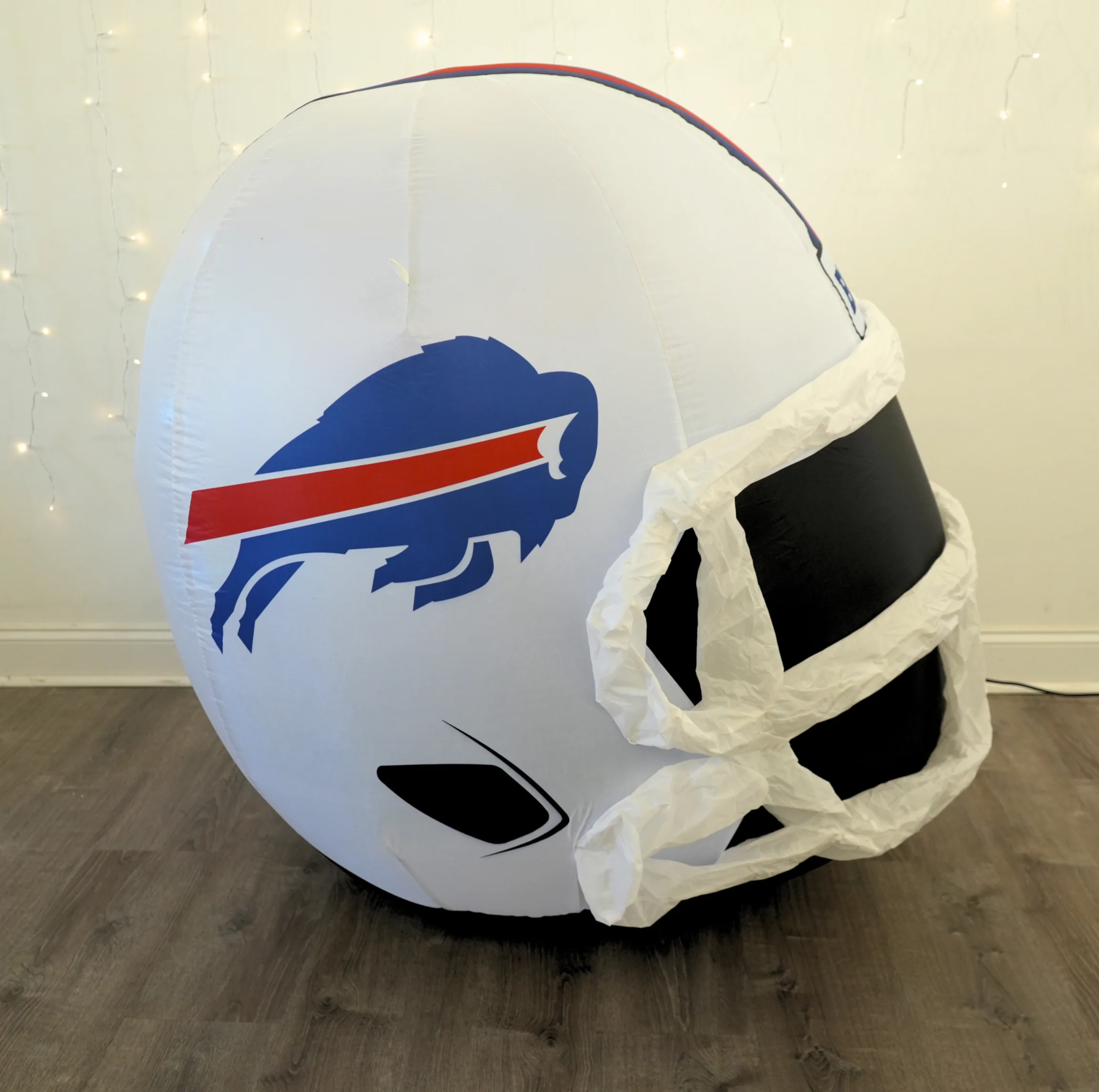 Buffalo Bills Outdoor Inflatable White Helmet - Image 3