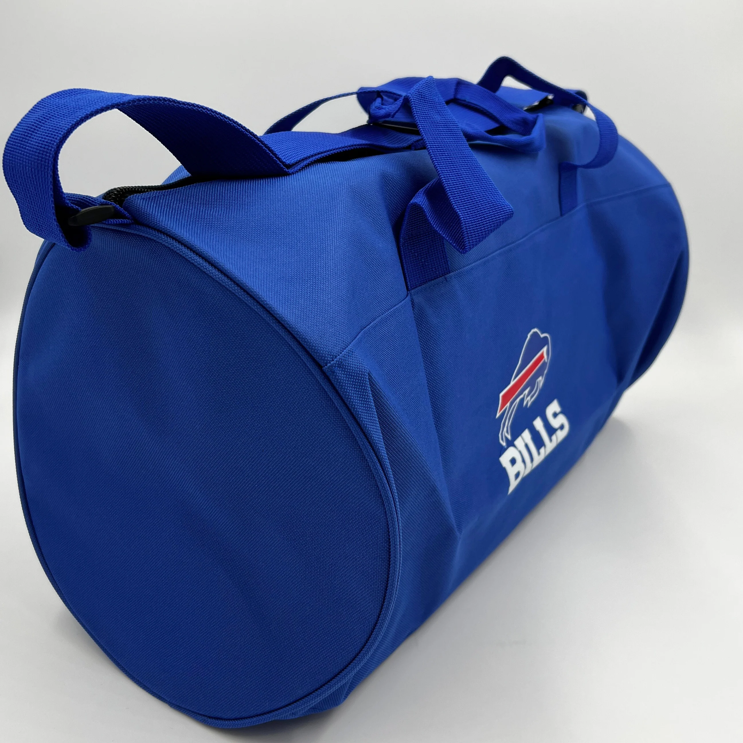 Buffalo Bills Royal Blue Duffle Bag - Image 3