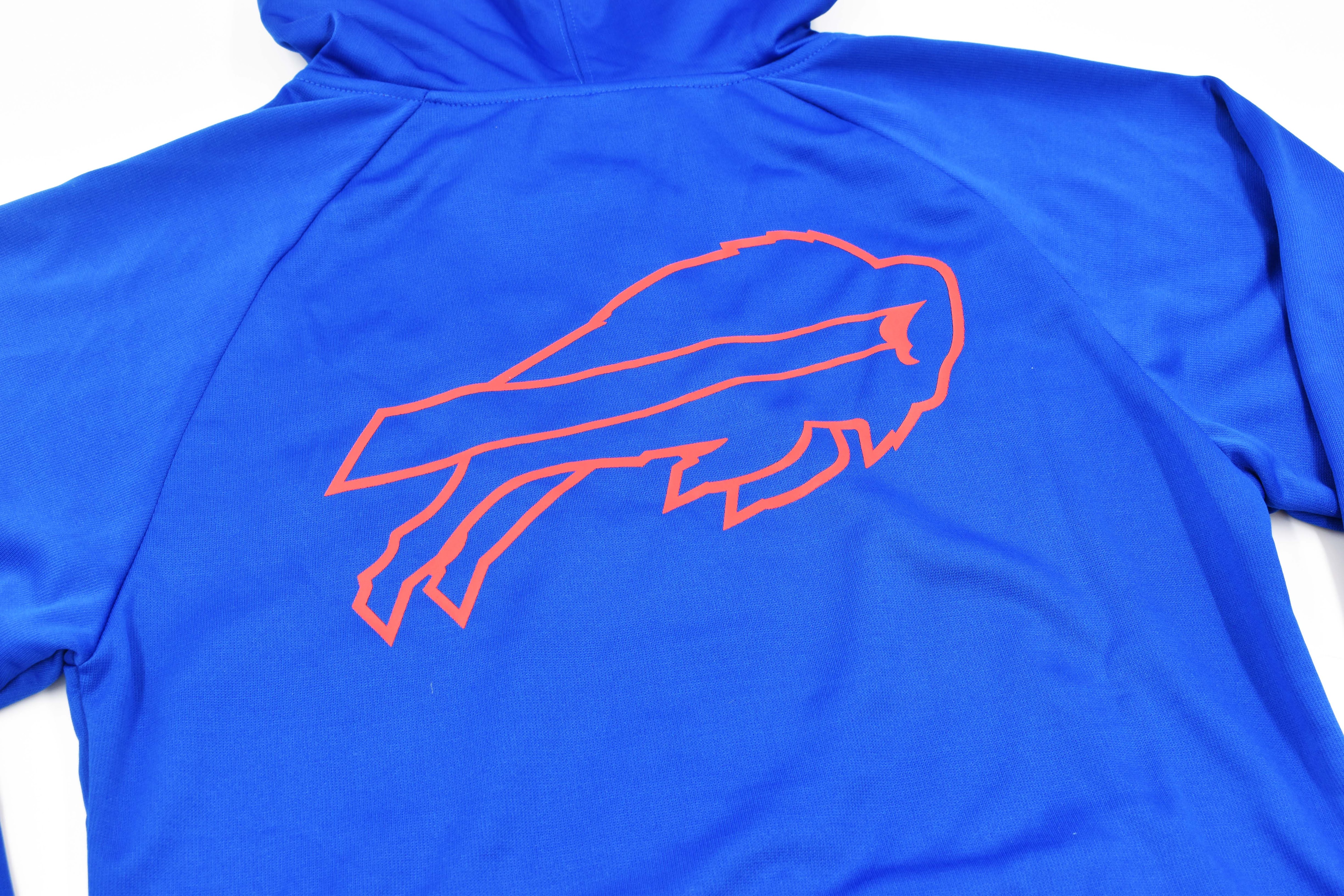 Buffalo Bills Royal Blue Full Zip BUF Hoodie - Image 3
