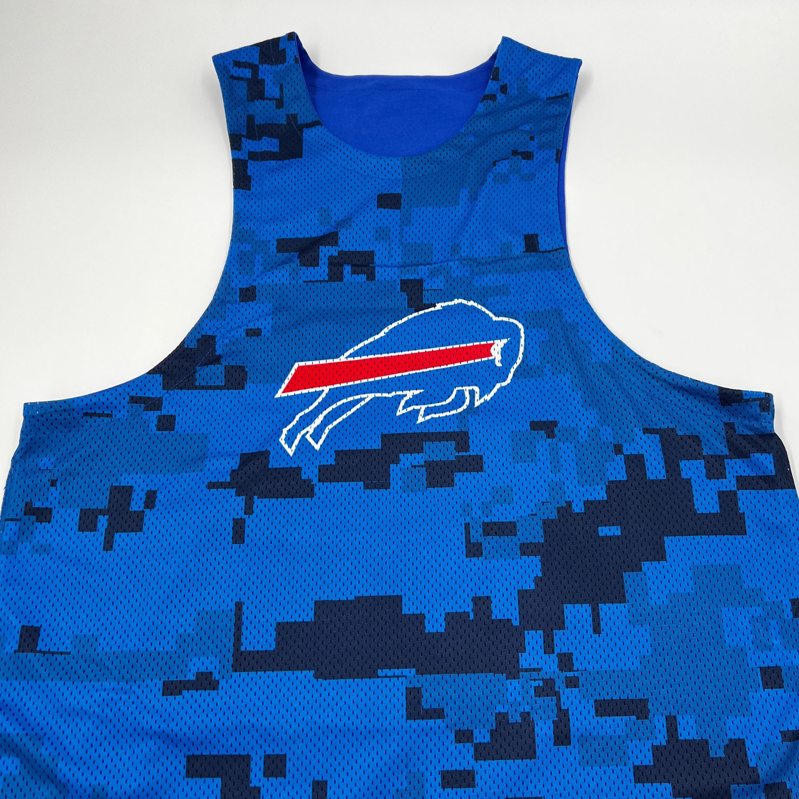 Final Sale - Buffalo Bills Royal & Mesh Reversible Muscle Tank Top - Final Sale - Image 3