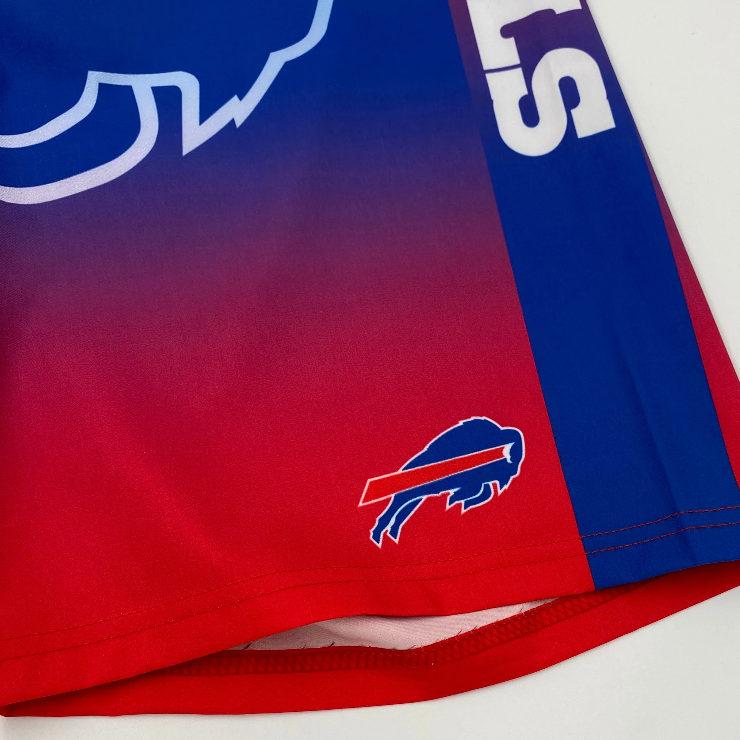 Final Sale - Buffalo Bills Royal & Red Gradient Board Shorts - Image 3