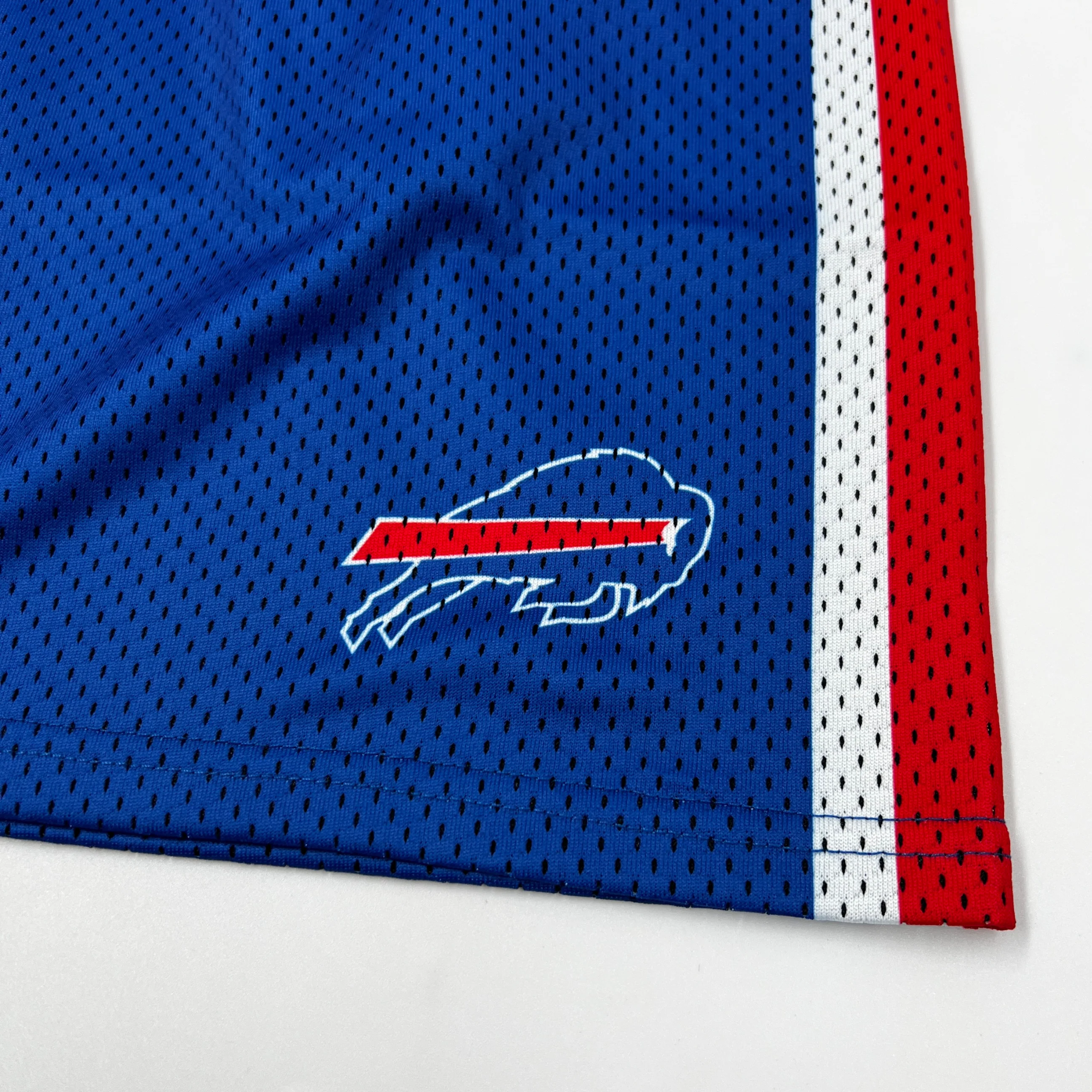 Final Sale - Buffalo Bills Royal With Charging Buffalo Mesh Shorts - Image 3