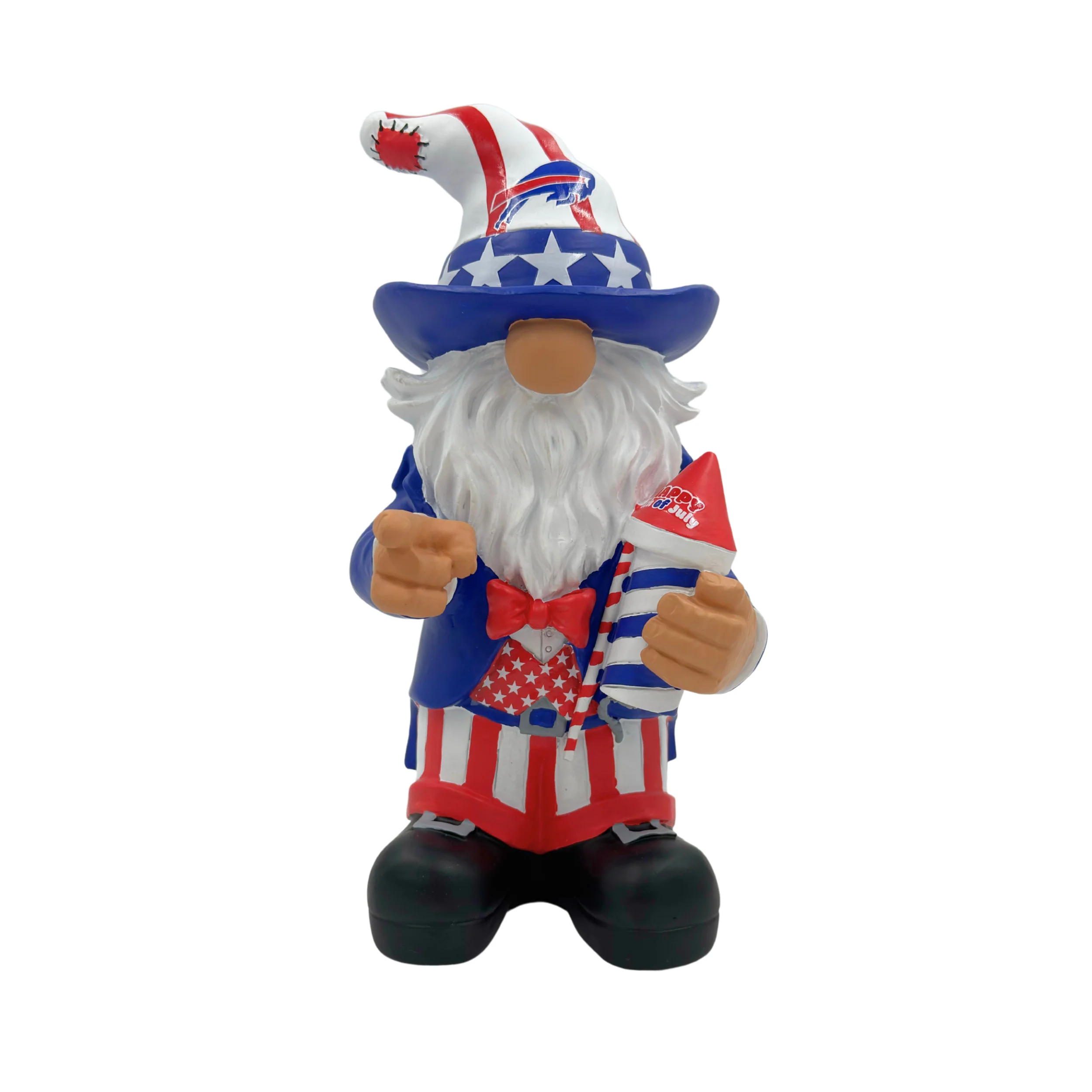 Buffalo Bills Team Americana "Happy 4th of July" Gnome