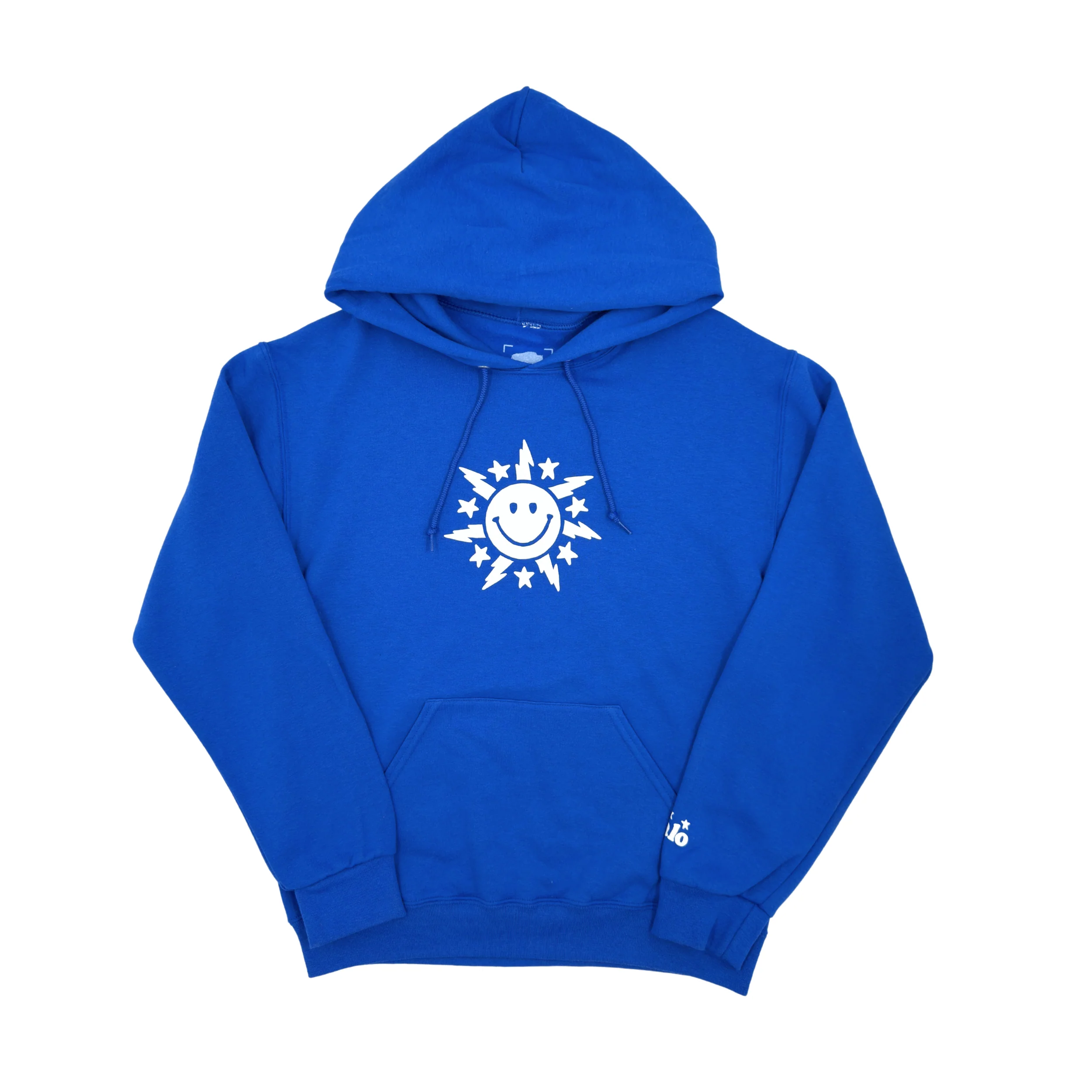 Buffalo City Seal Smiley Face Royal Hoodie