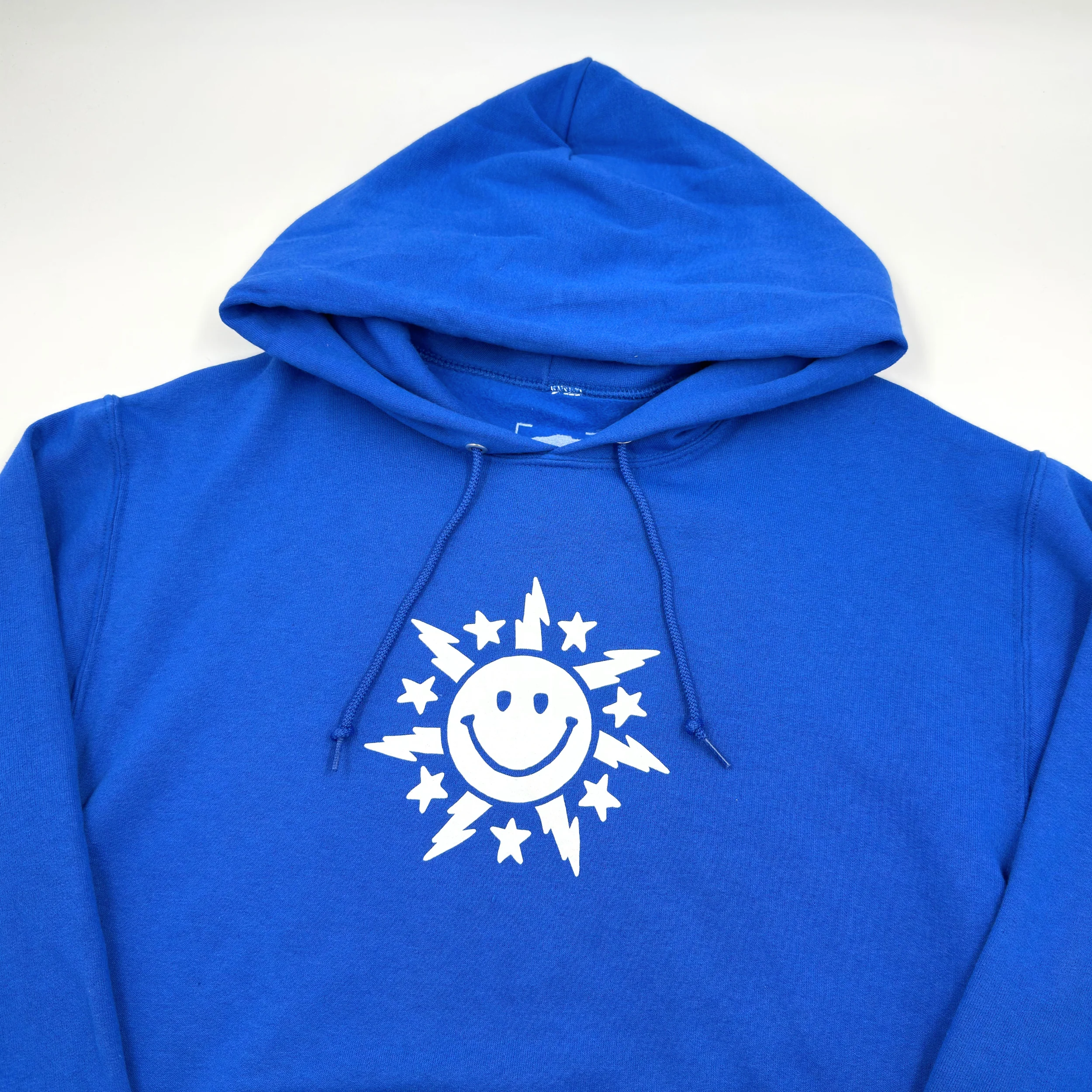 Buffalo City Seal Smiley Face Royal Hoodie - Image 4