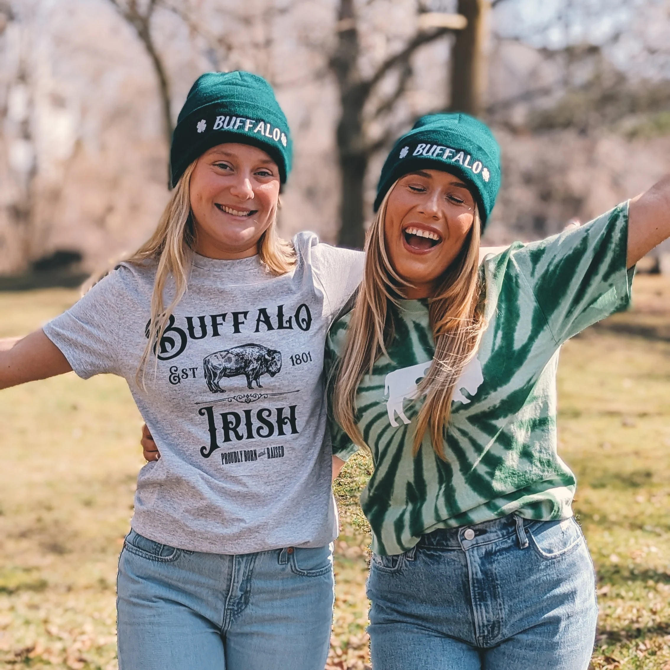 Buffalo Irish Est 1801 Gray Short Sleeve Shirt - Image 6
