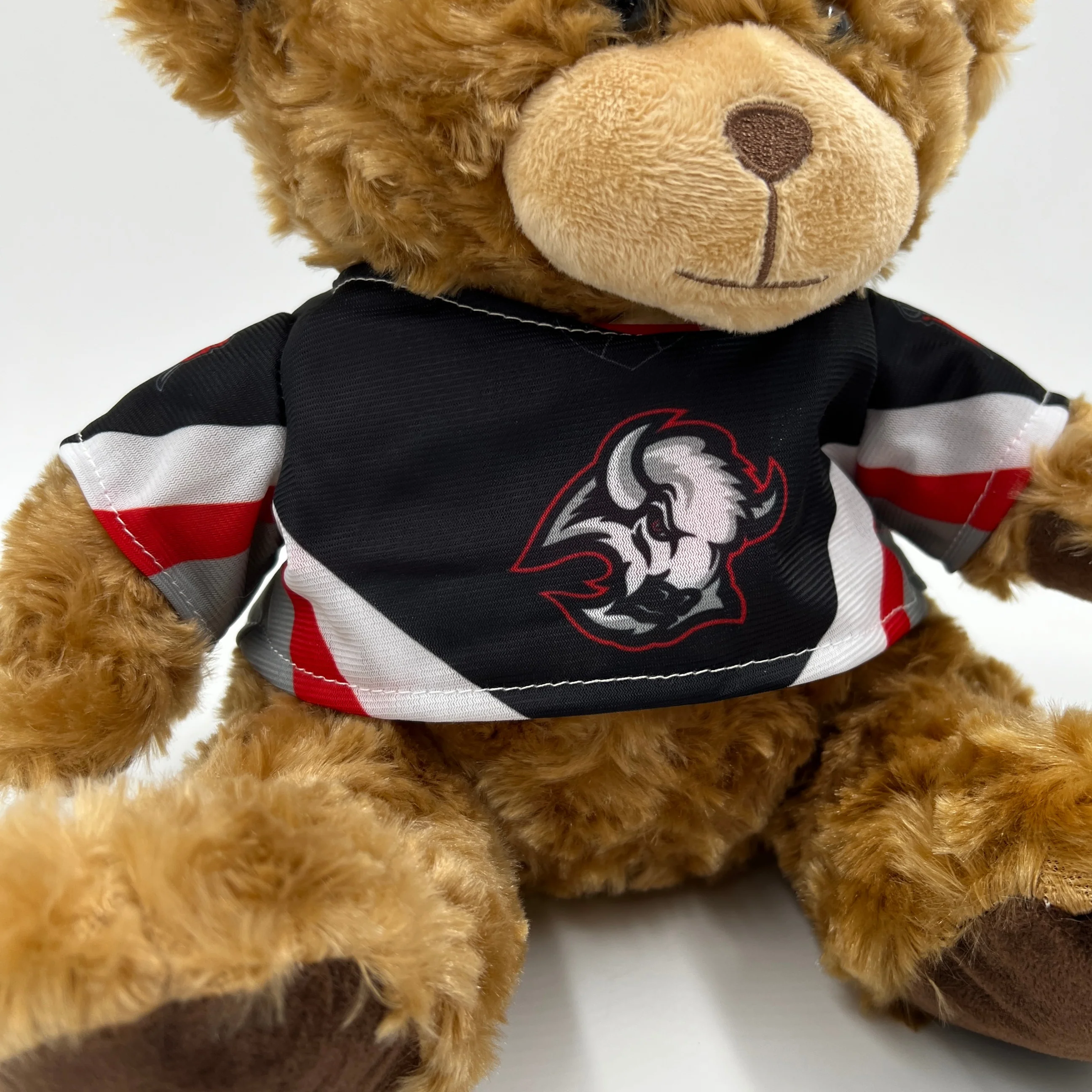 Buffalo Sabres Bear With Black & Red Jersey Stuffed Animal - Image 3