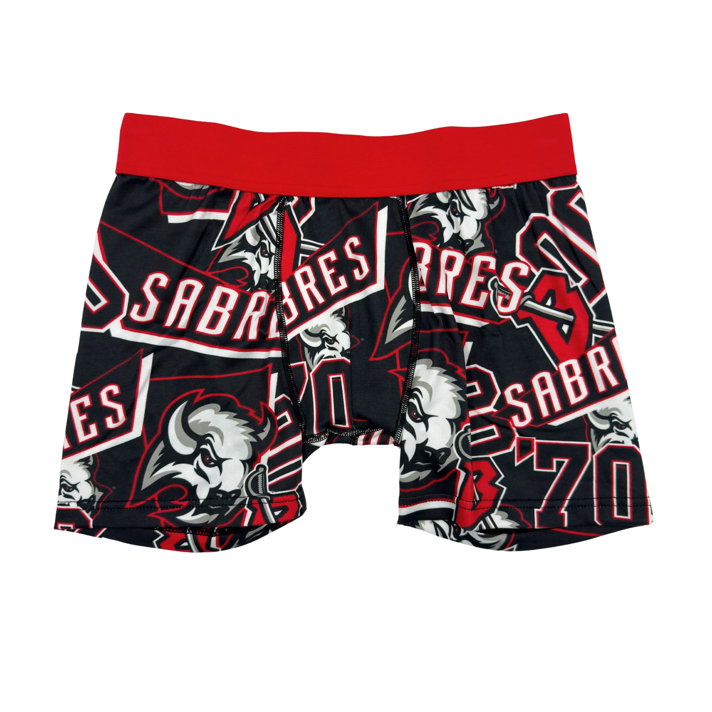 Buffalo Sabres Black & Red Boxer Briefs