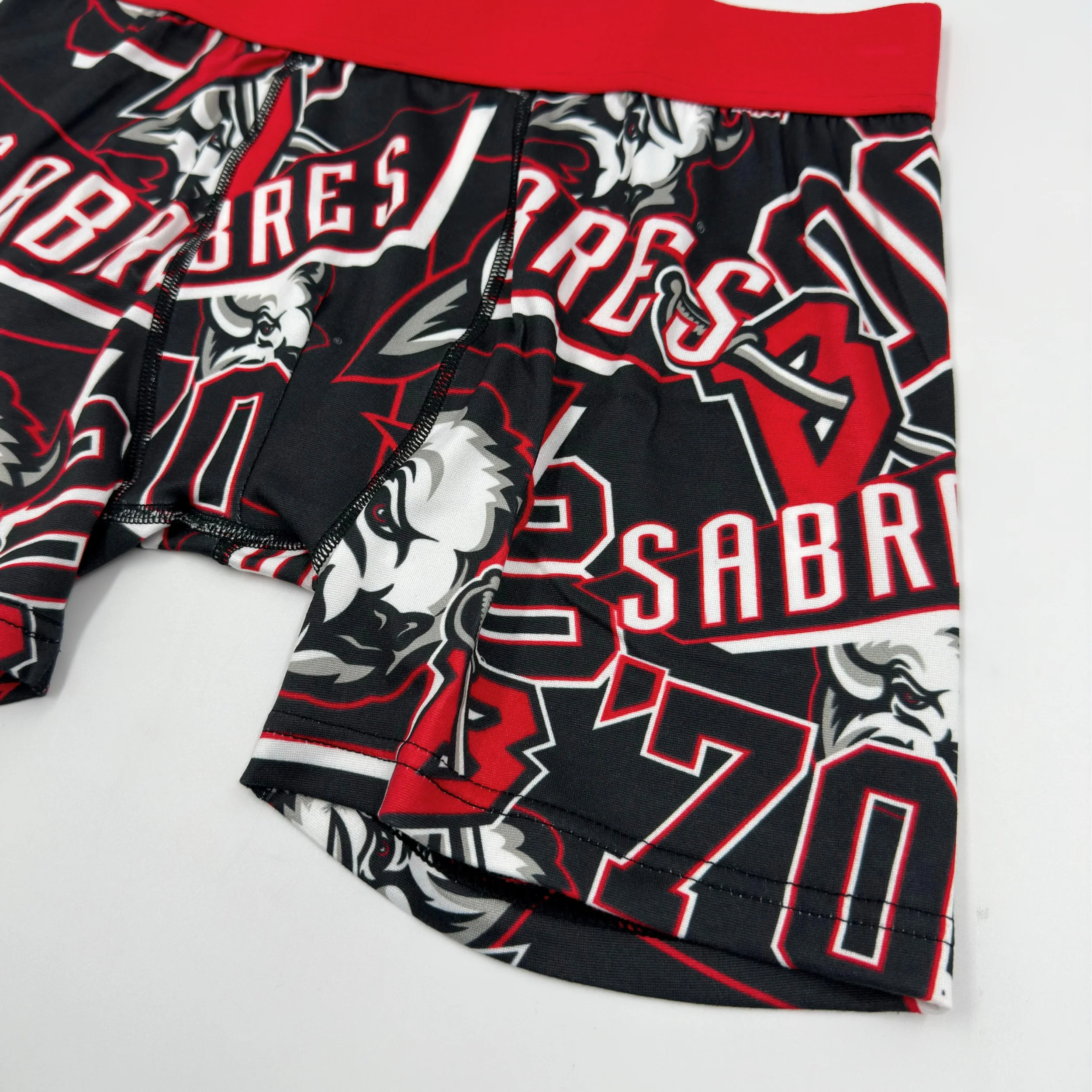 Buffalo Sabres Black & Red Boxer Briefs - Image 2