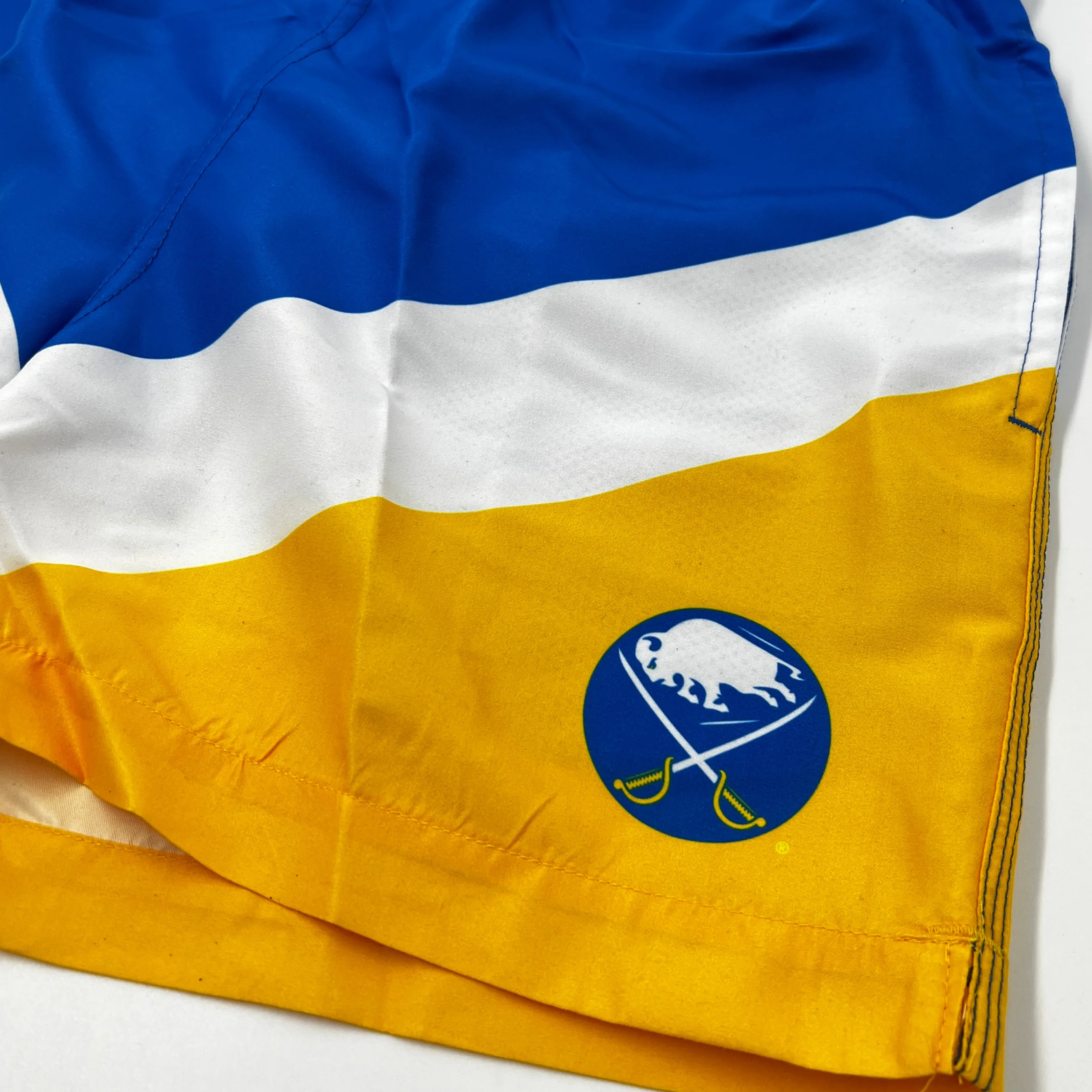 Final Sale - Buffalo Sabres Colorblock Swim Trunks - Image 3