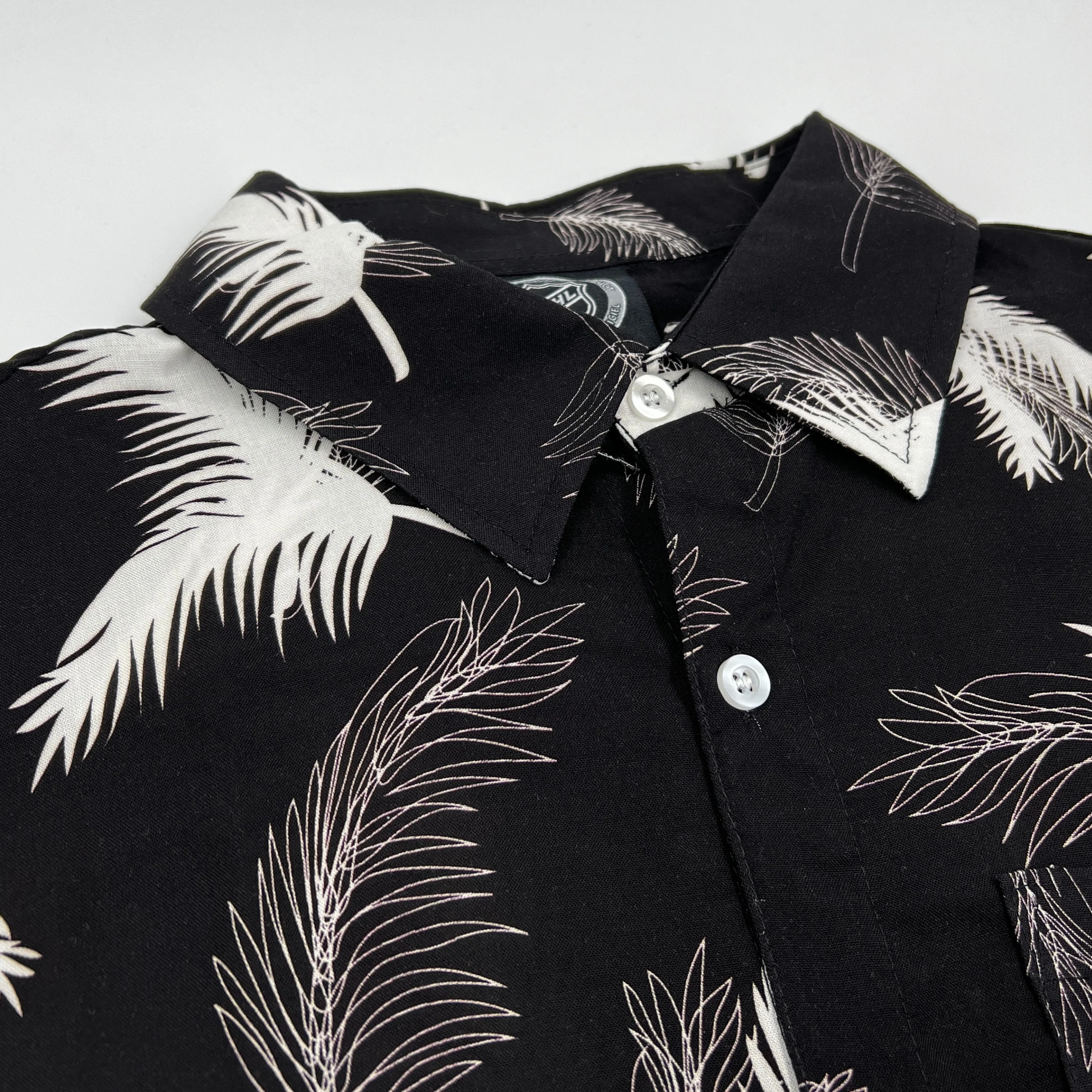 Final Sale - Buffalo Sabres "Nightwave" With Alternate Logo Floral Button Up - Image 4