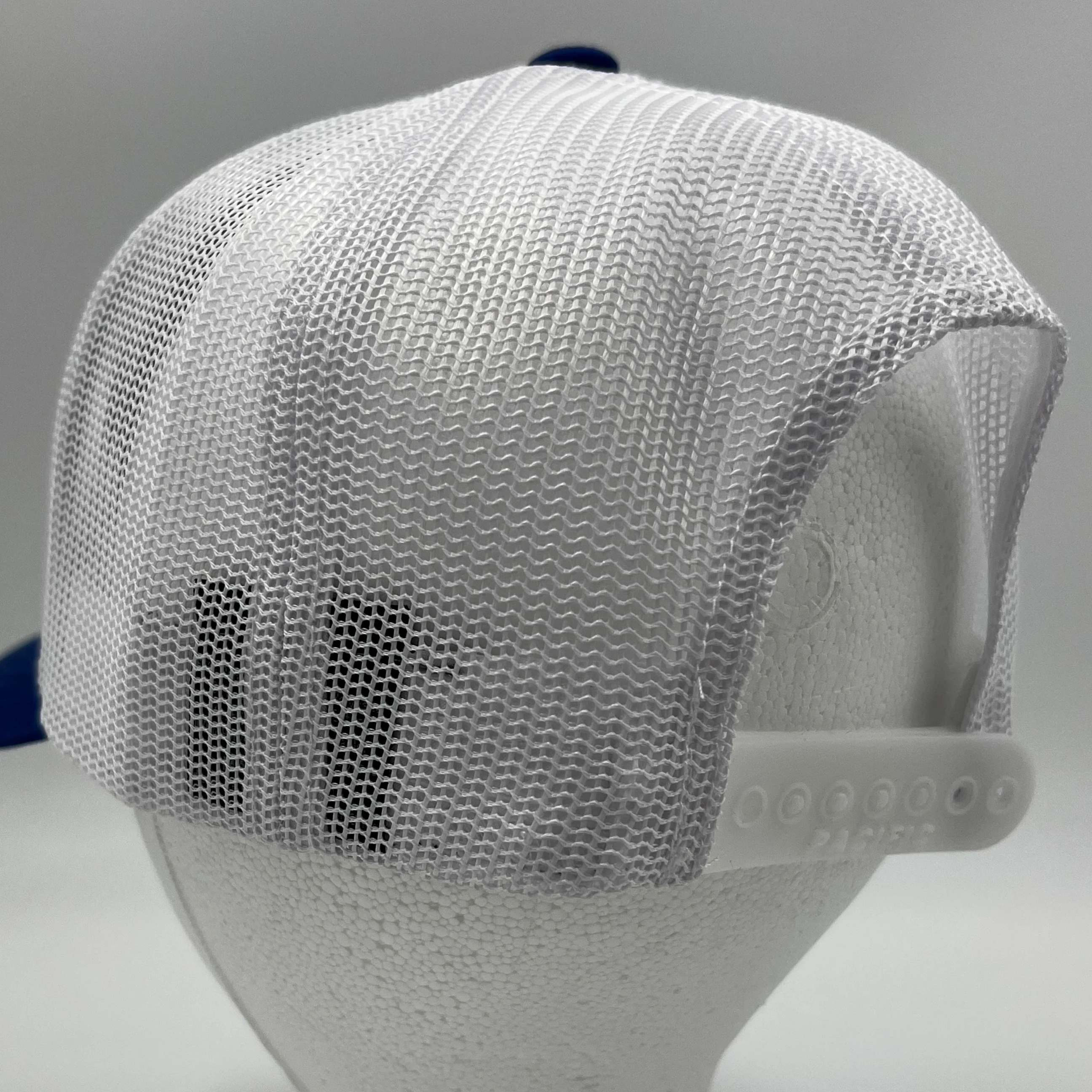Buffalo Sabres Royal and White Trucker Snapback Hat - Image 4