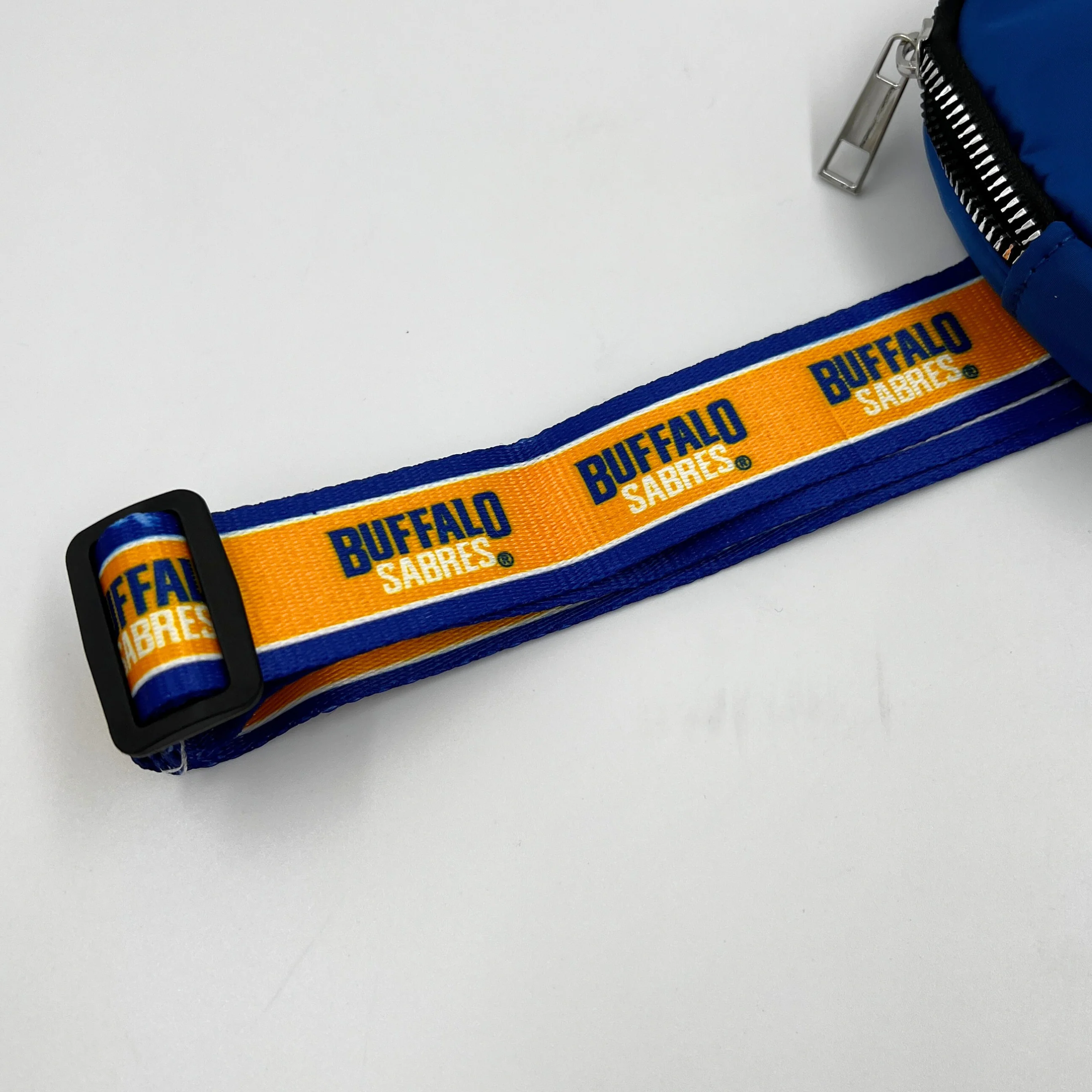 Buffalo Sabres Royal & Gold Crossbody Bag - Image 3