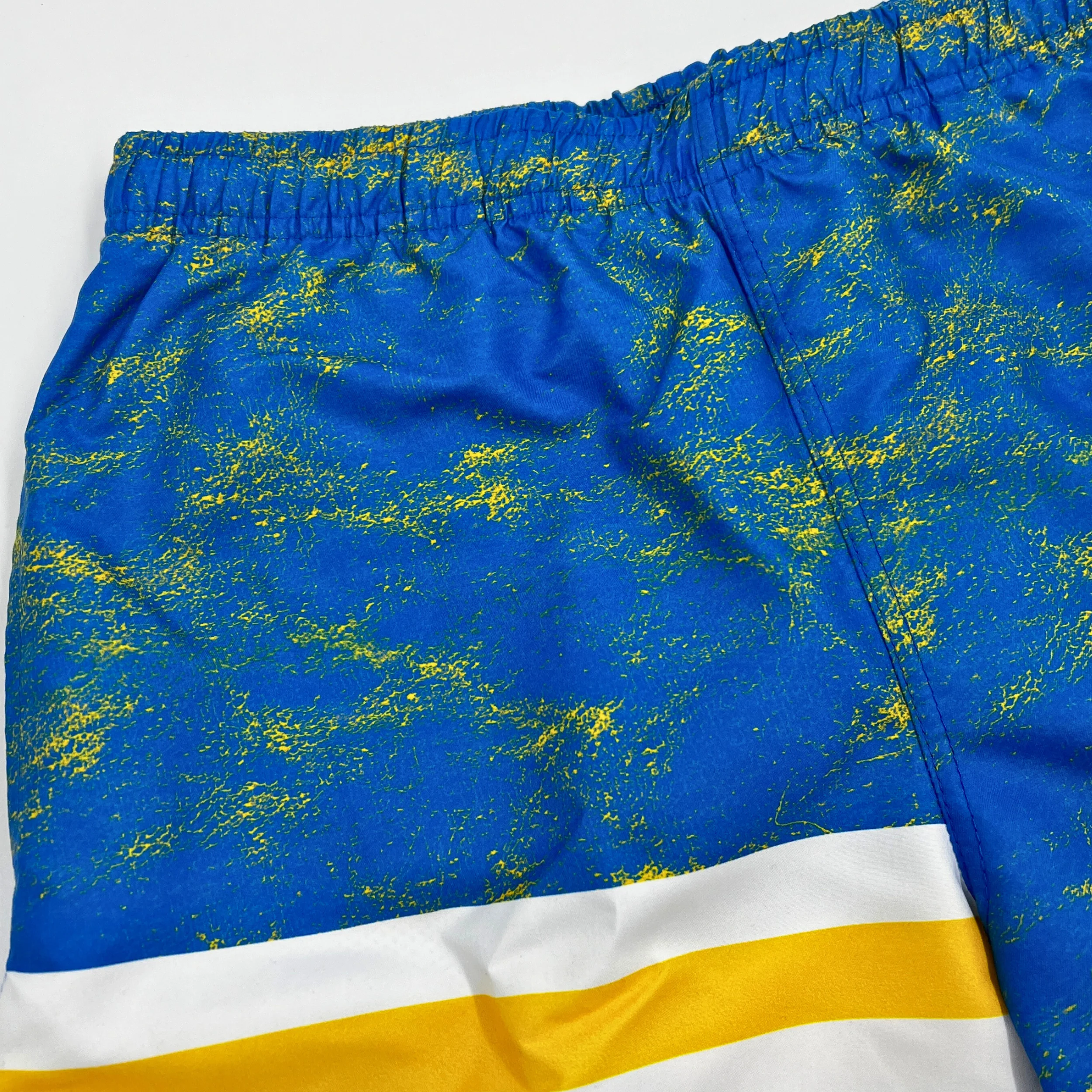 Buffalo Sabres Royal & Gold With Primary Logo Swim Trunks - Image 3