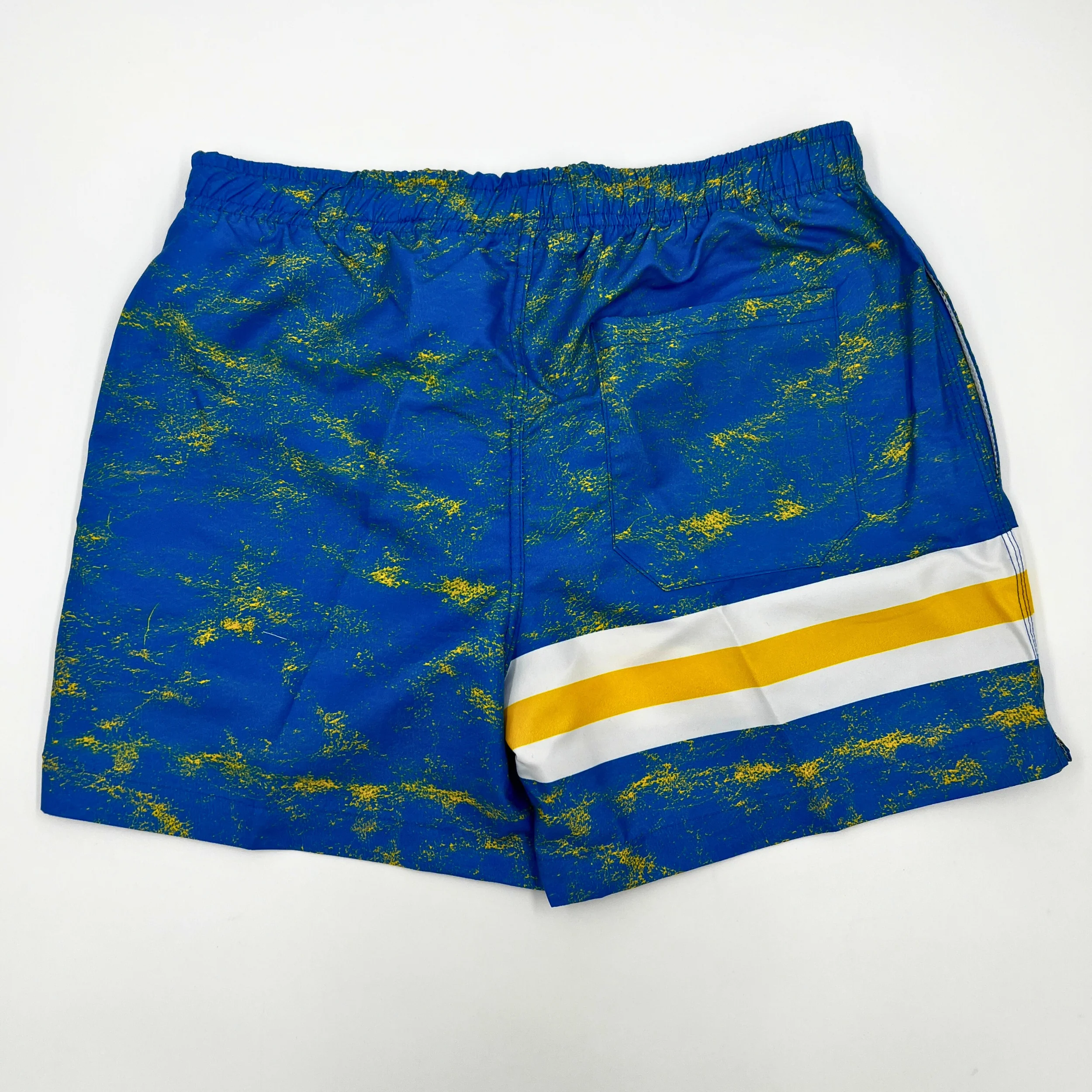 Buffalo Sabres Royal & Gold With Primary Logo Swim Trunks - Image 4