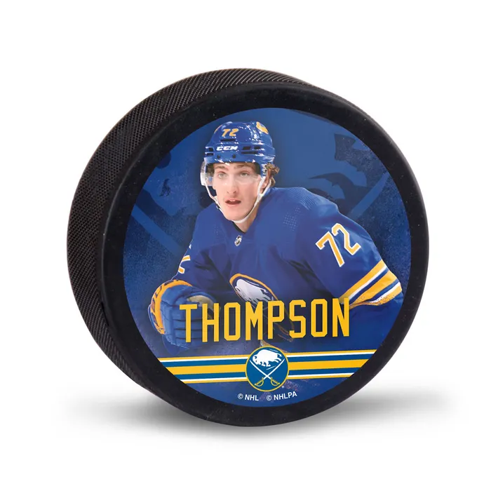 Buffalo Sabres Tage Thompson Puck