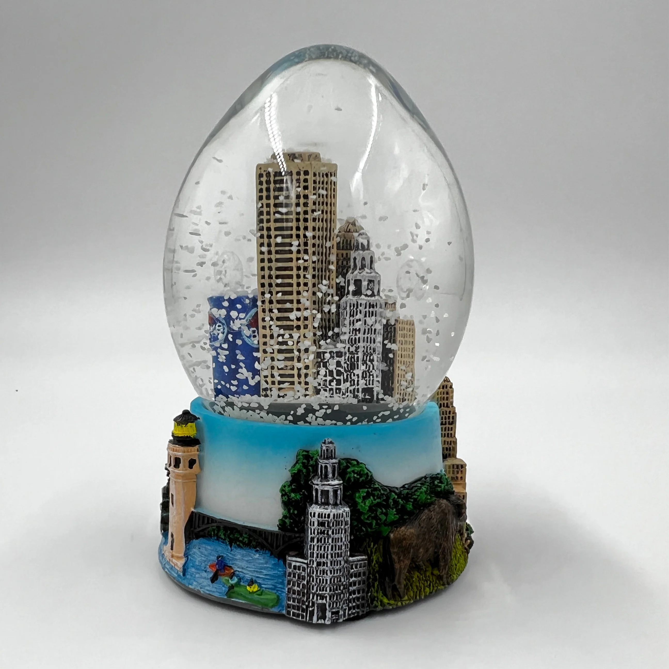 Buffalo Skyline Snow Globe - Image 3