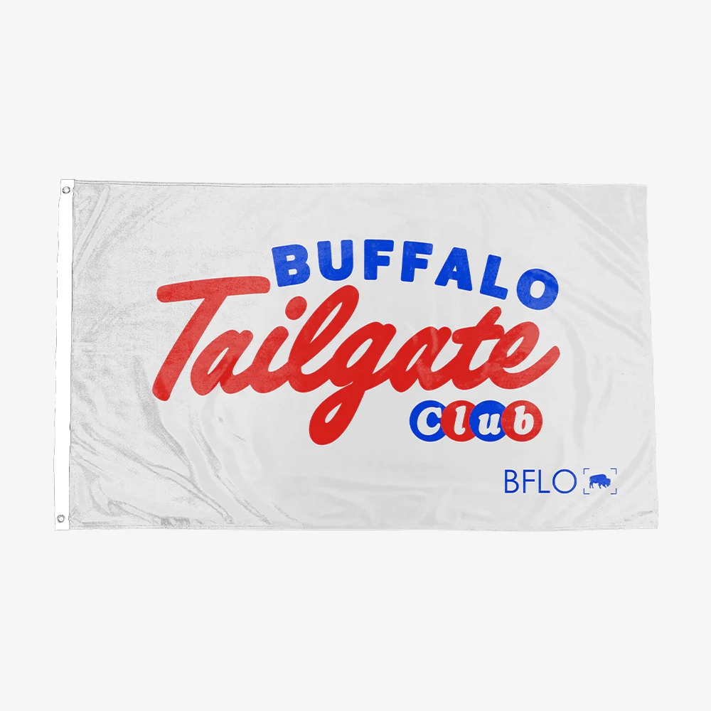 Buffalo Tailgate Club White House Flag