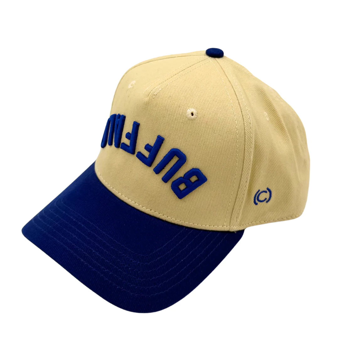 Cream Royal Two Tone "Buffalo" Hat - Image 3