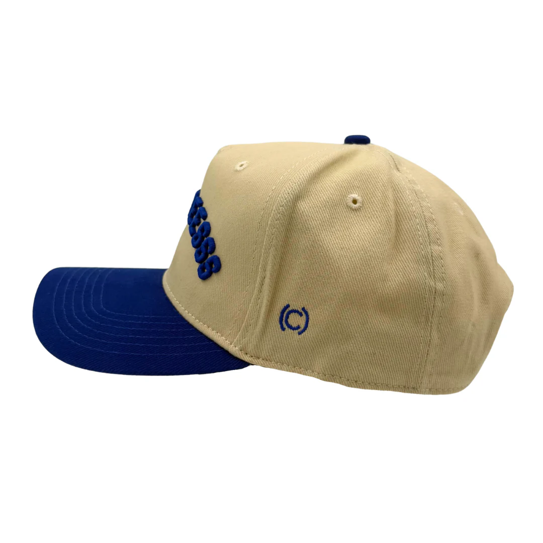 Cream Two Tone Royal "Sccoorreesss" Hat - Image 5