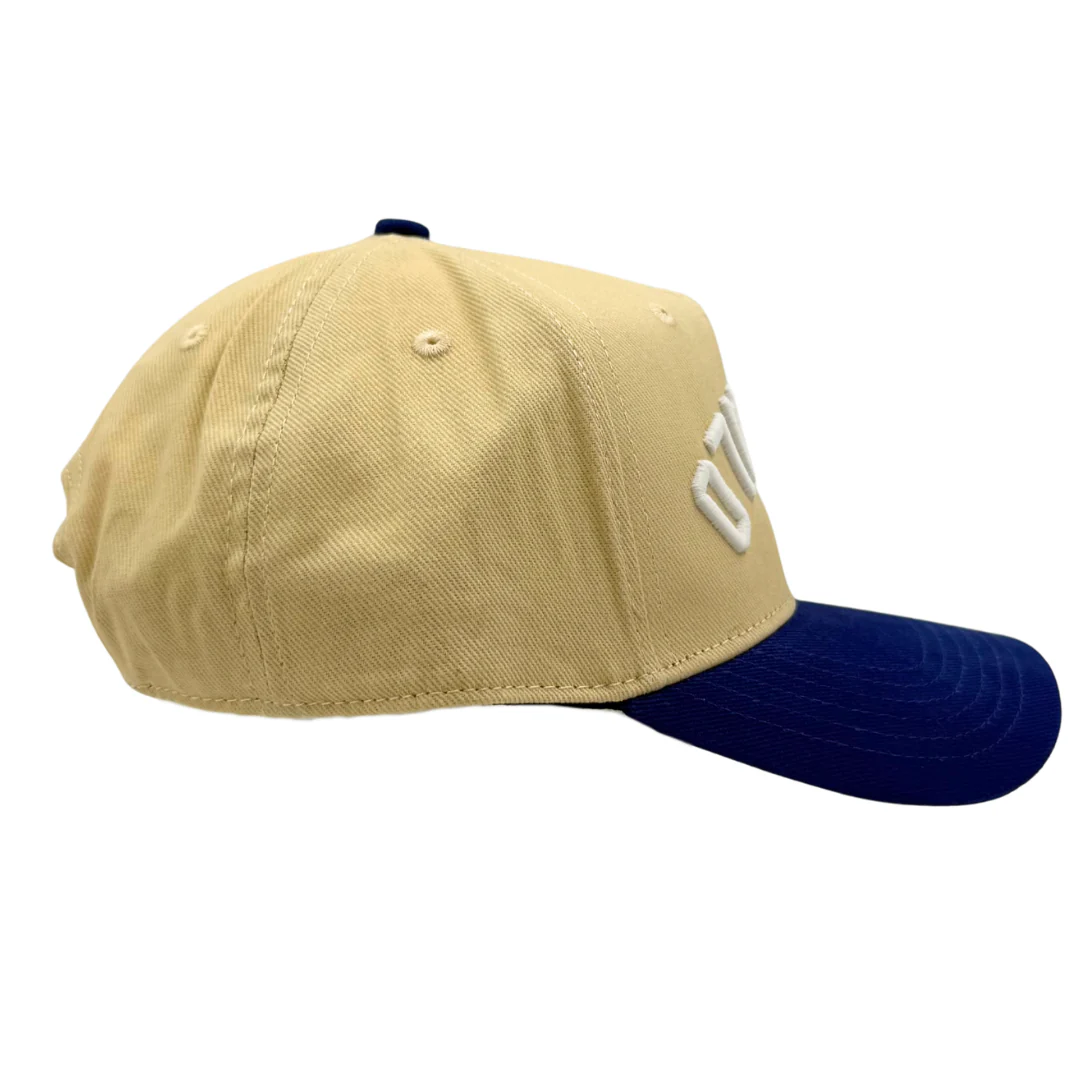 Cream White Two Tone "Buffalo" Hat - Image 7