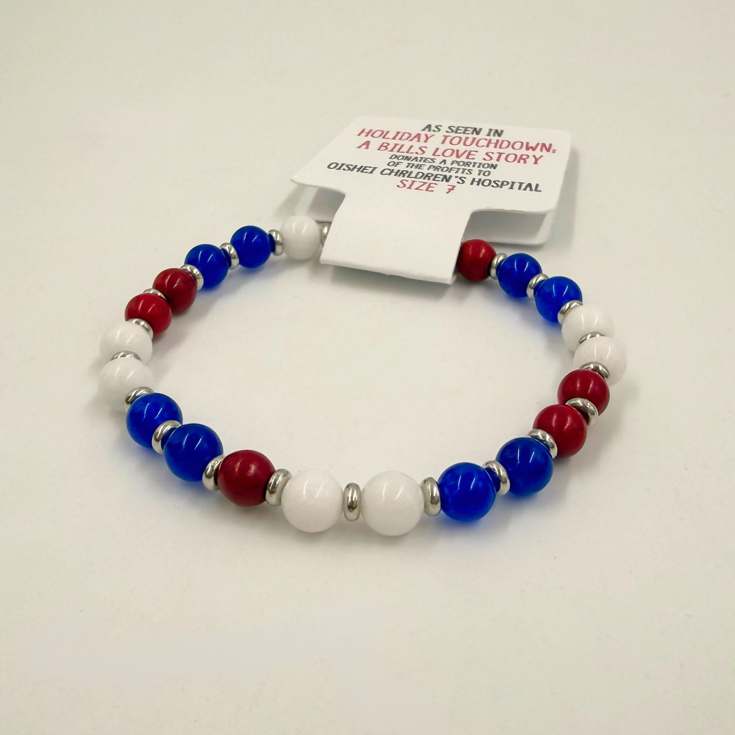 Jewels For Hope Holiday Touchdown: A Bills Love Story Women's Bracelet - Image 9