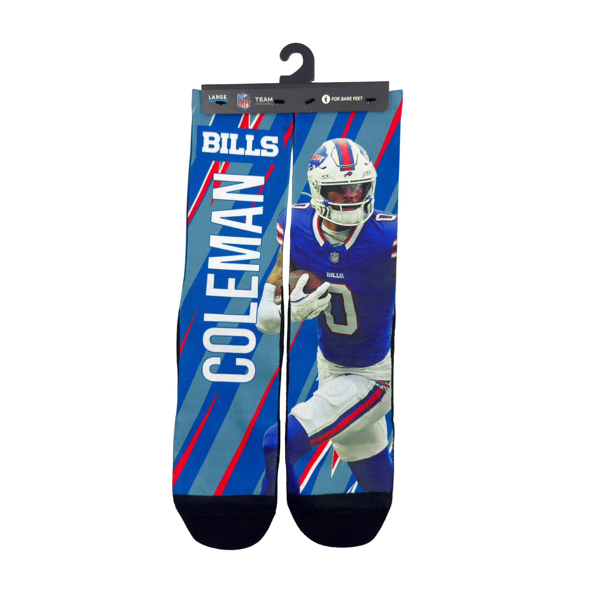 Keon Coleman For Bare Feet Socks