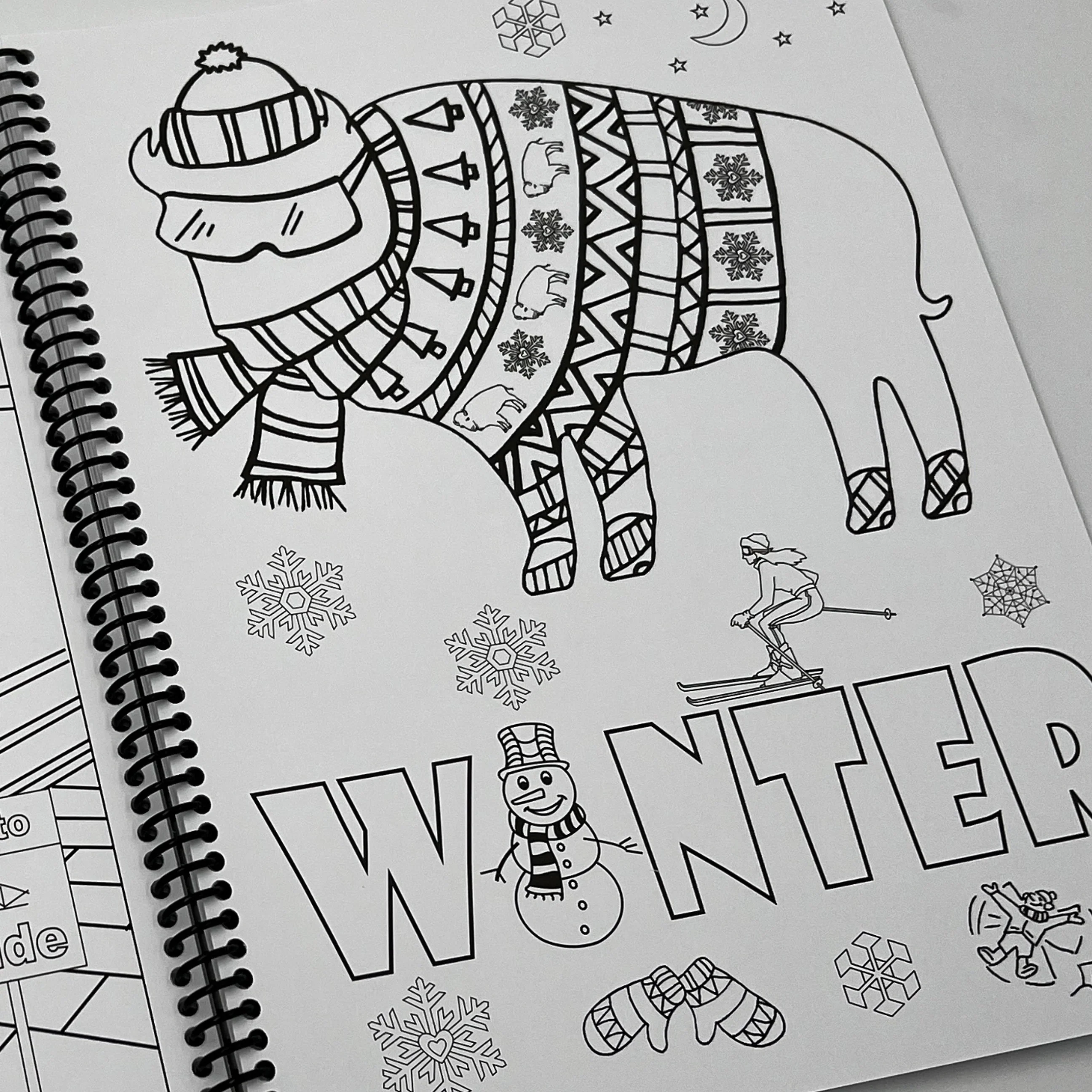 Let's Go Buffalo Coloring Book - Image 4