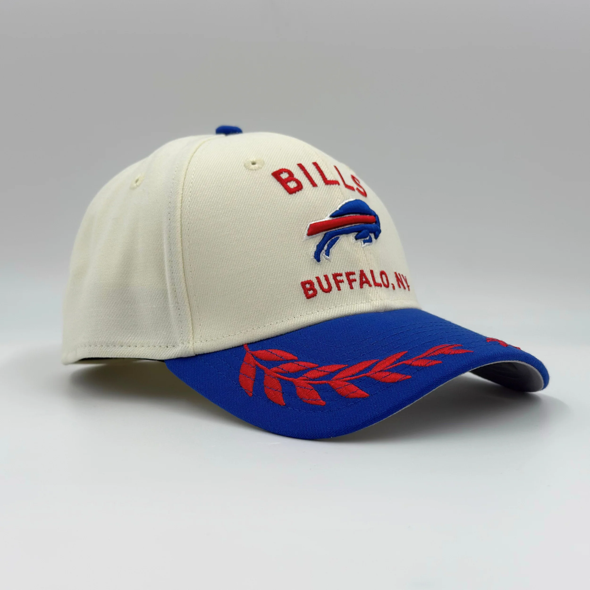 New Era 39THIRTY Bills 2025 Draft Chrome White Stretch-Fit - Image 4