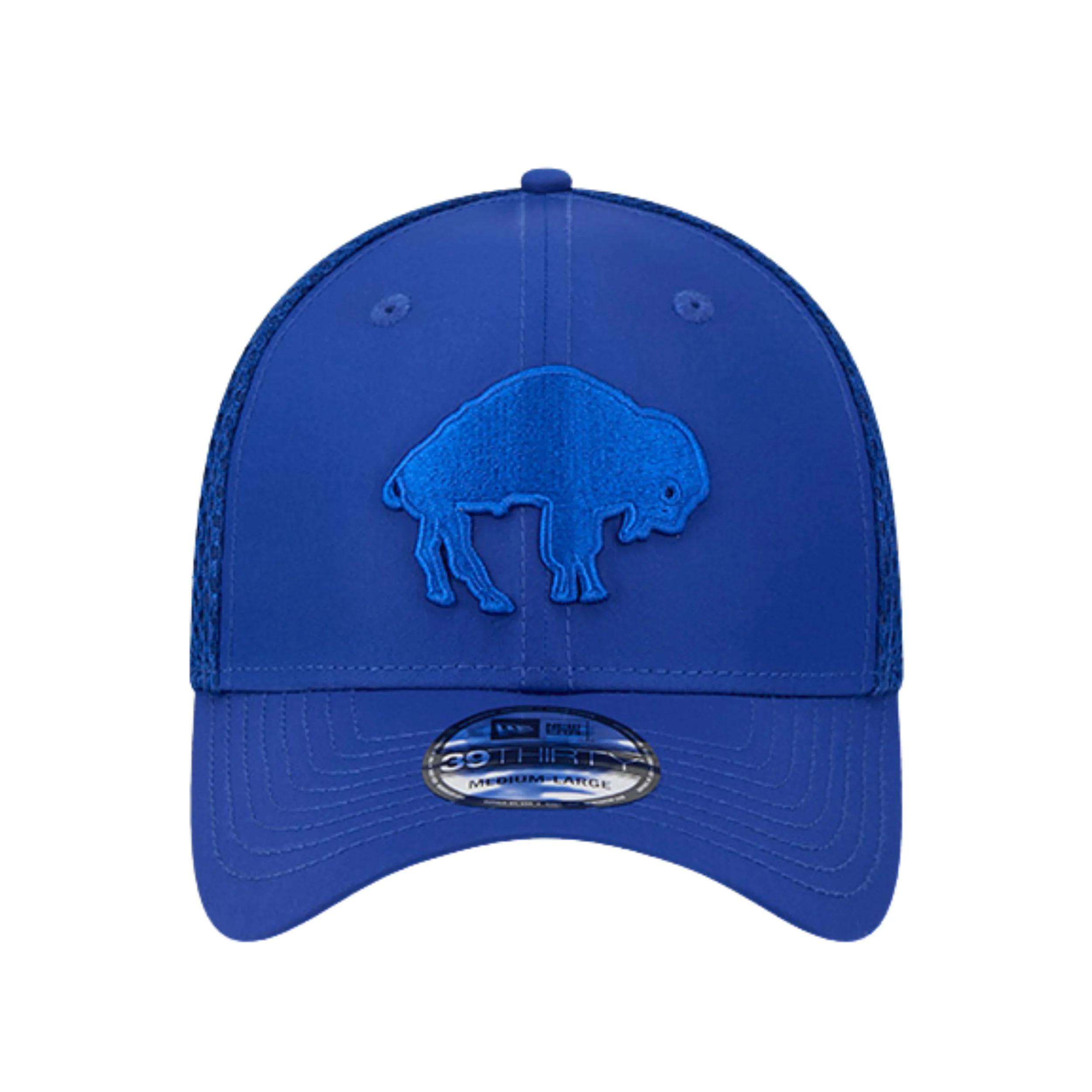 New Era 39THIRTY Bills Royal Team Tone Stretch-Fit Hat - Image 3